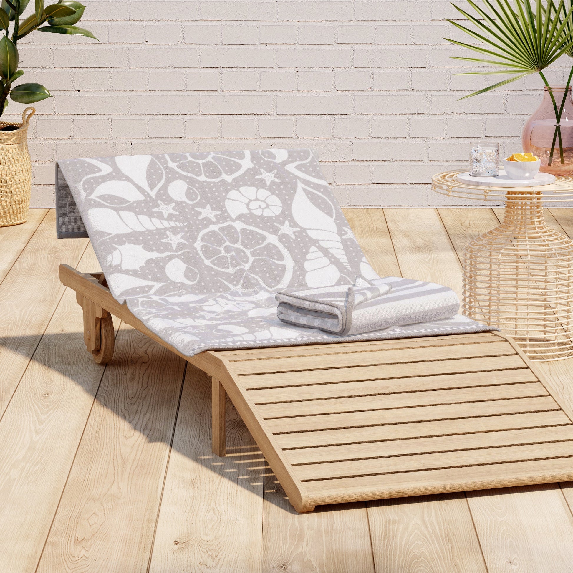 Cotton Velour Beach Towel - Maui Collection - Best Buy Furniture