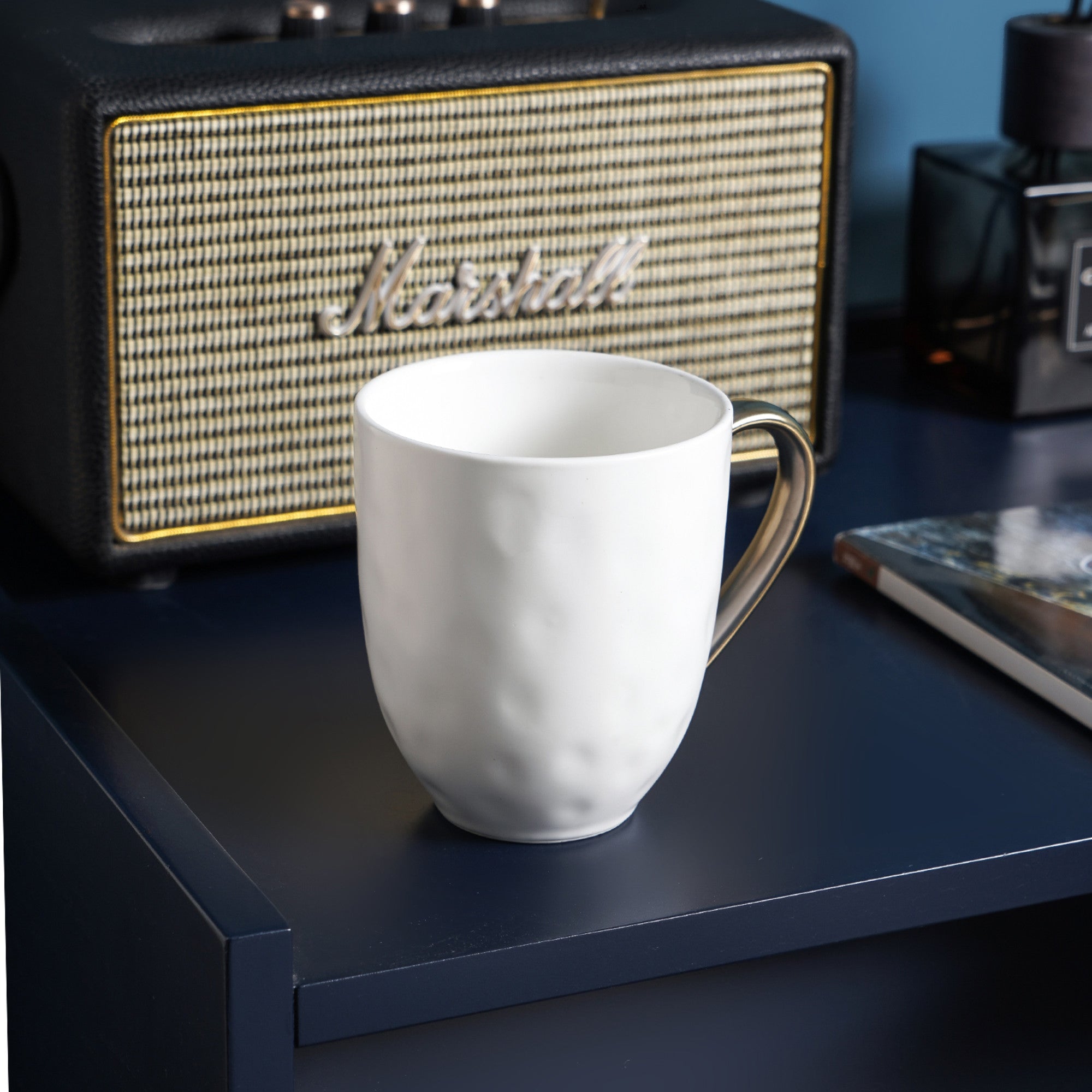 Florian Porcelain Mug - White