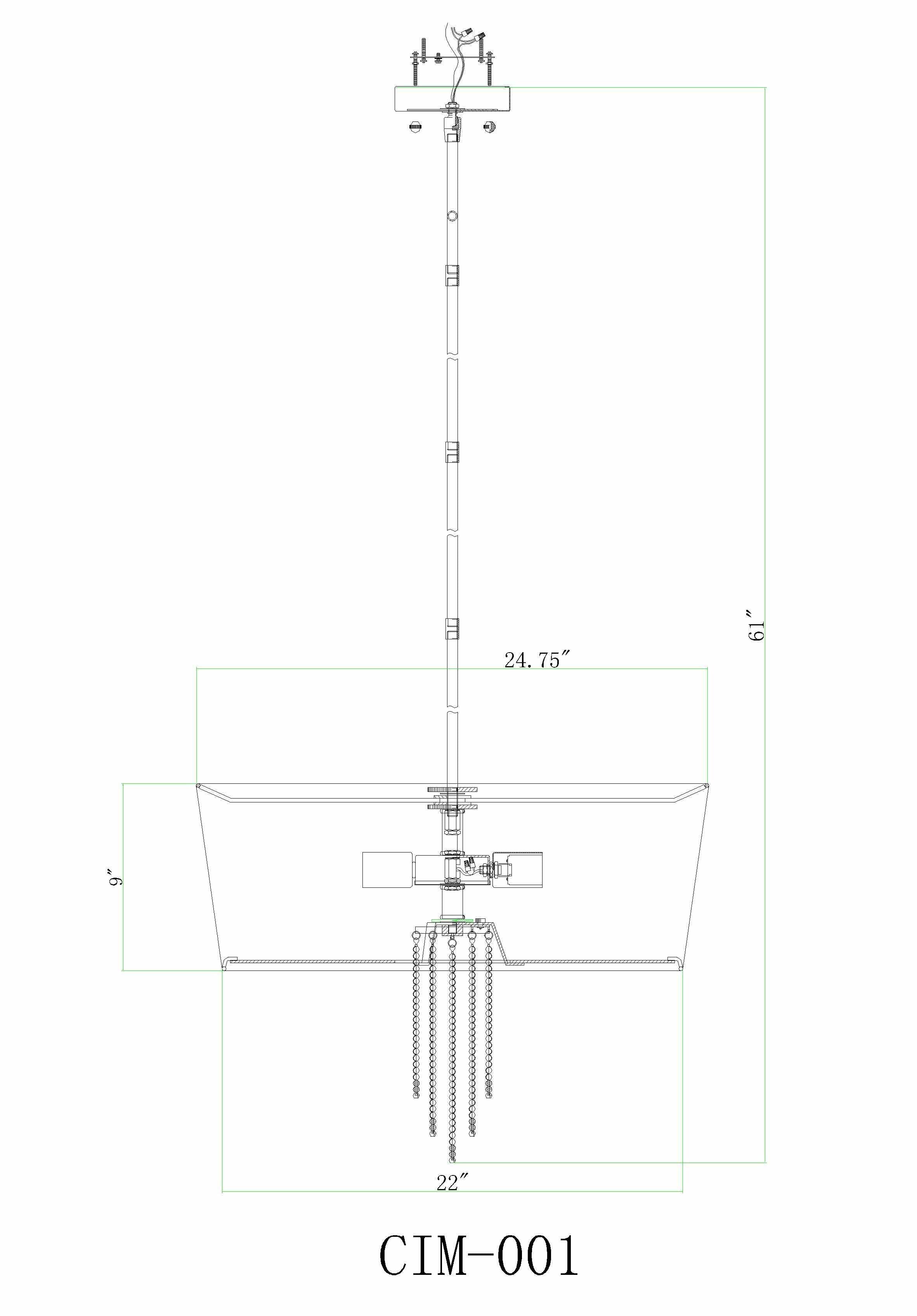 Jindalee Ceiling Light - Clearance
