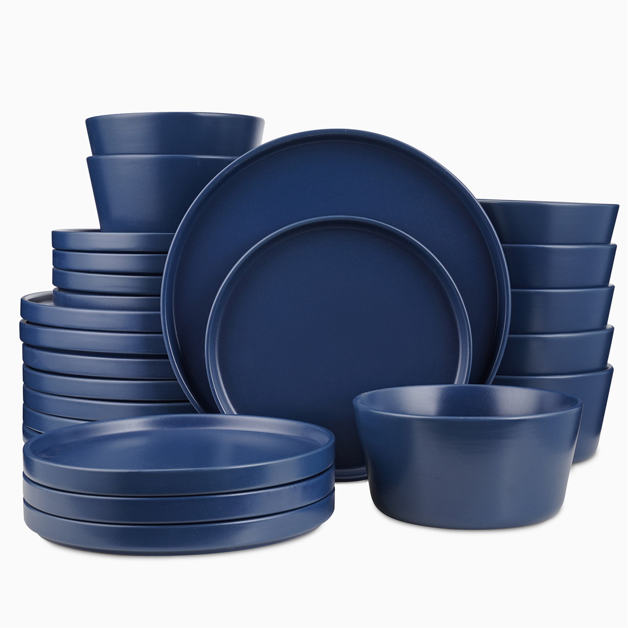 Chelsea Stoneware Dinnerware Set - Blue