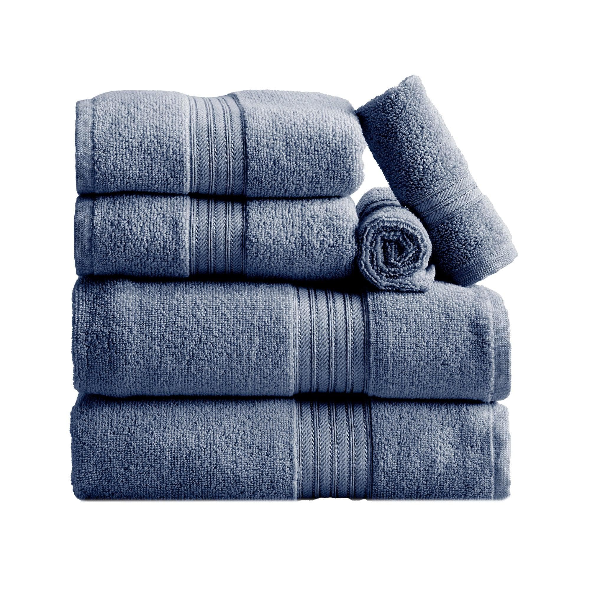Cotton Terry Bath Towel Set - Cooper Collection - Best Buy Furniture