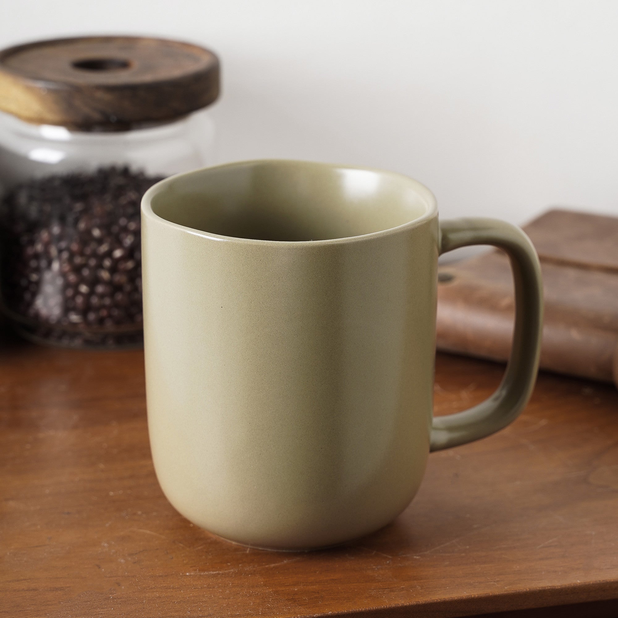 Tom Stoneware Mug - Olive