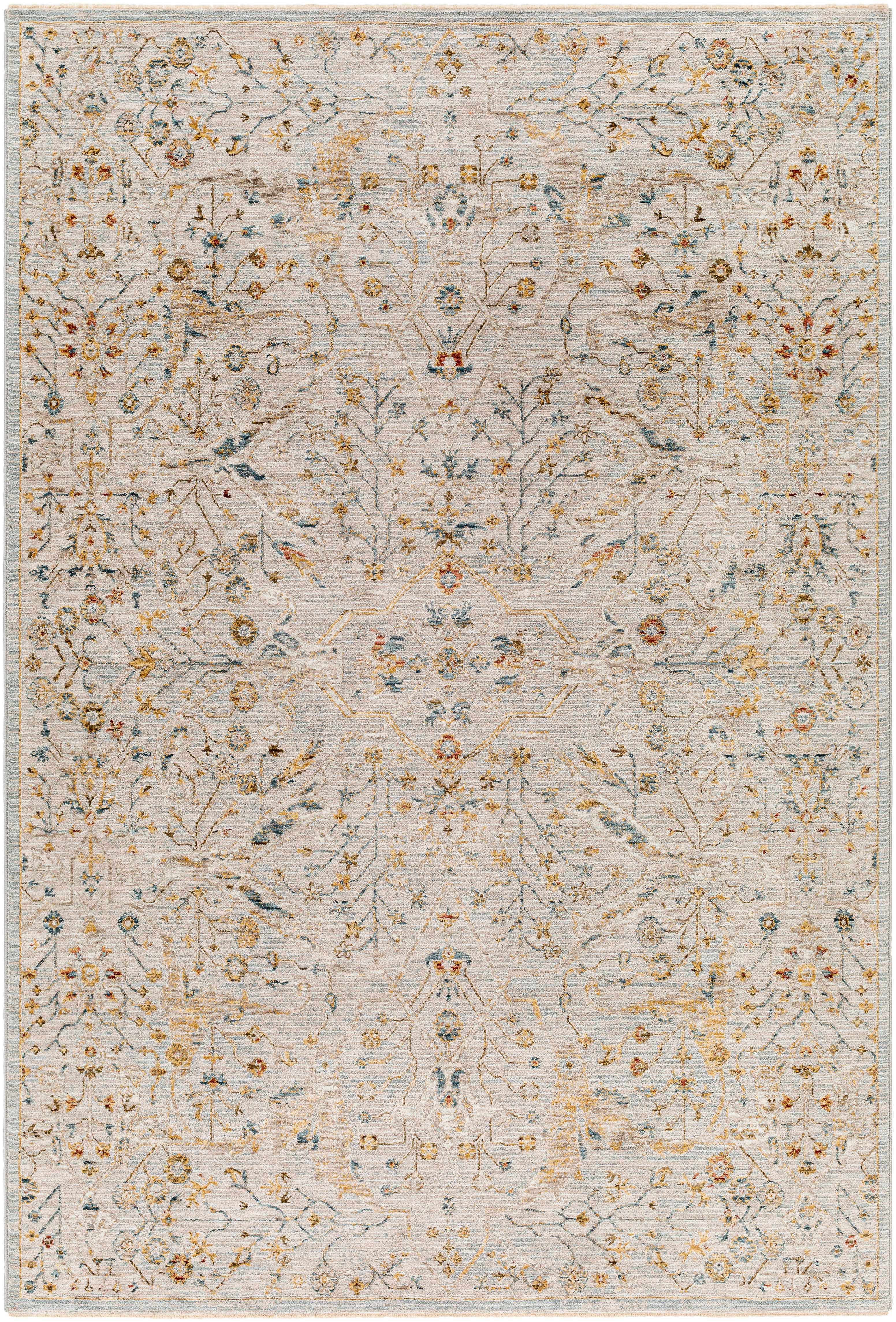 Kabungahan Oushak Style Floral Rug