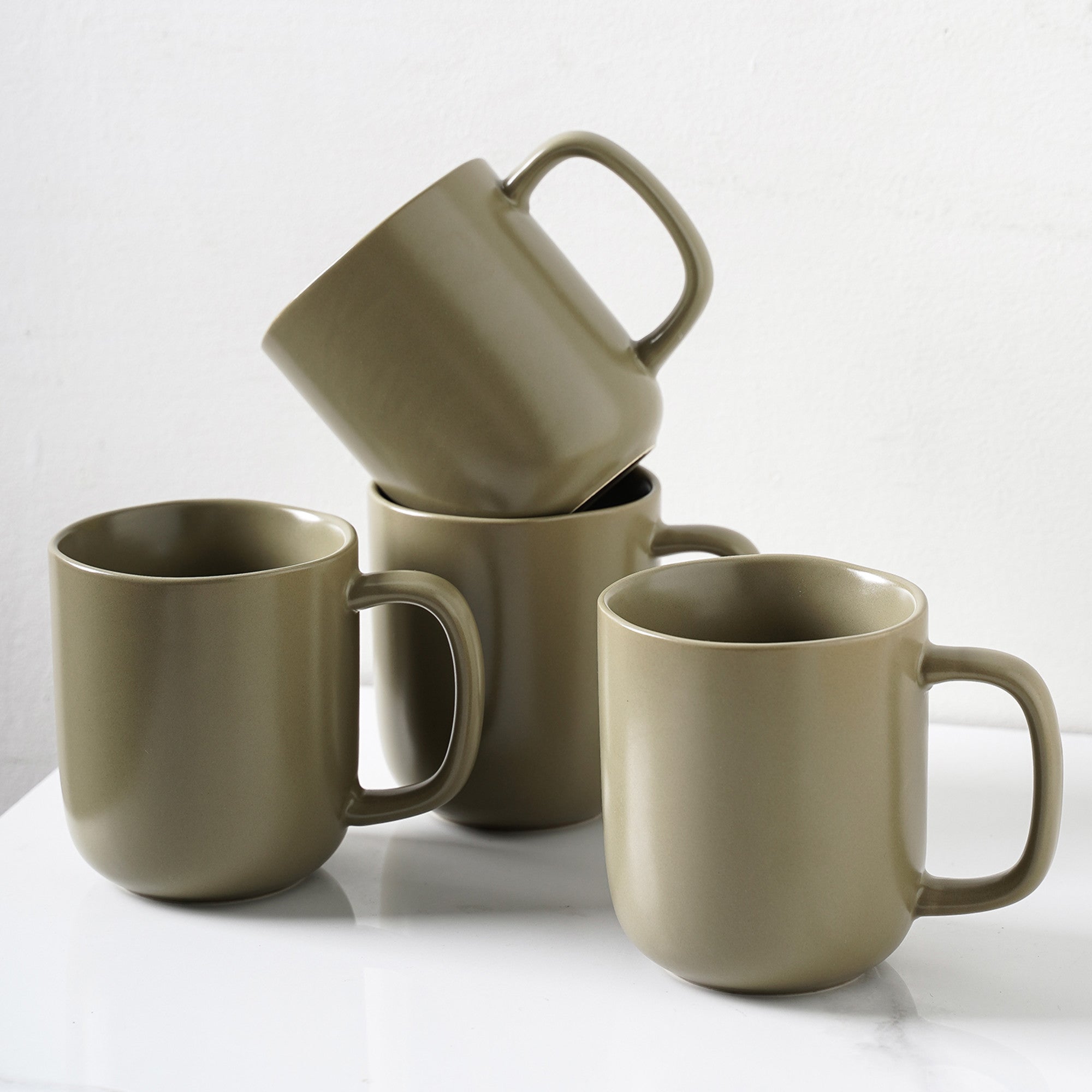 Tom Stoneware Mug - Olive