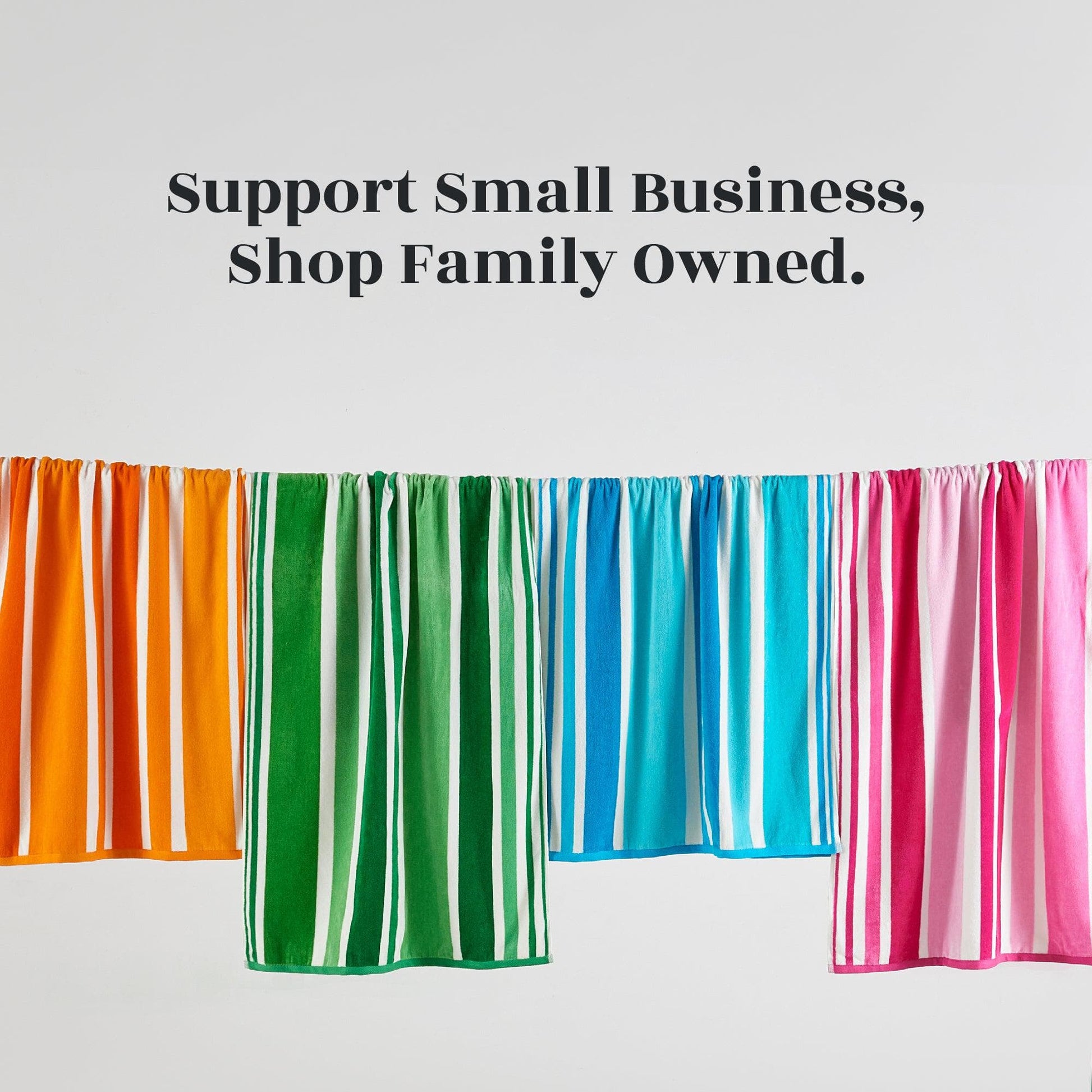 Cotton Velour Cabana Stripe Beach Towel - Novia Collection - Best Buy Furniture