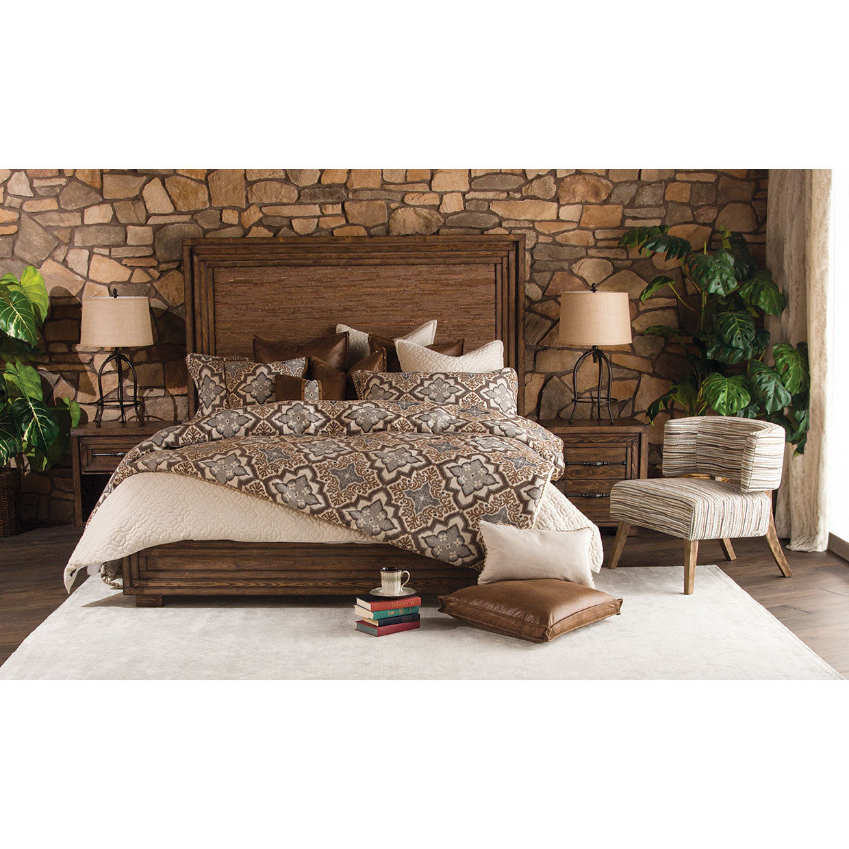 Carrollton Ranch Eastern King Panel Bed