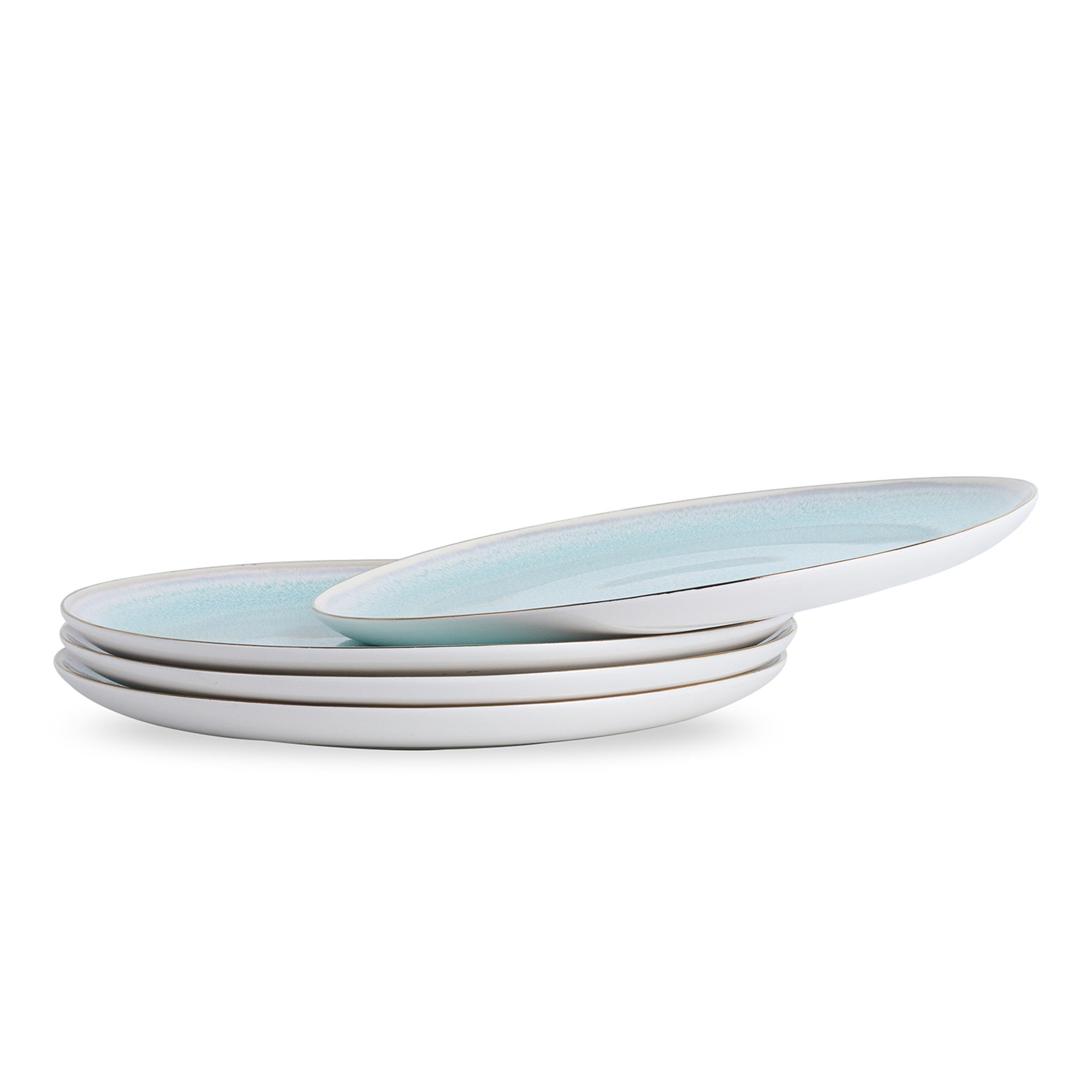 Josephine Porcelain Dinner Plate - Mint