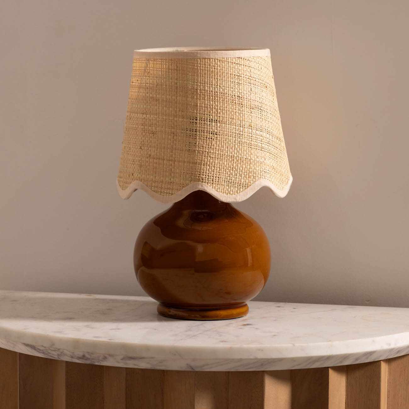 Theisseil Brown Table Lamp