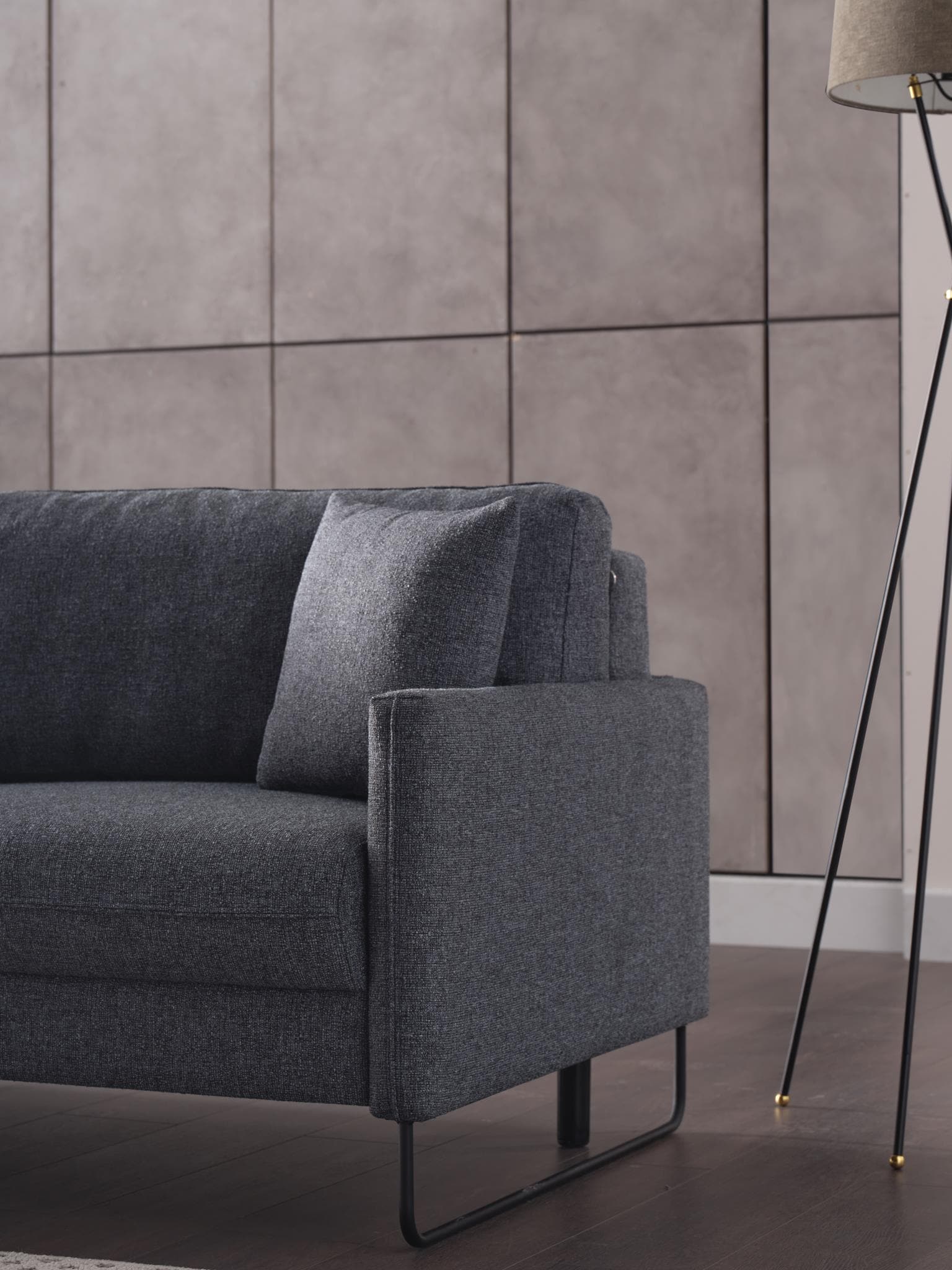 Laura sleeper sectional with a modern design, perfect for small living rooms.