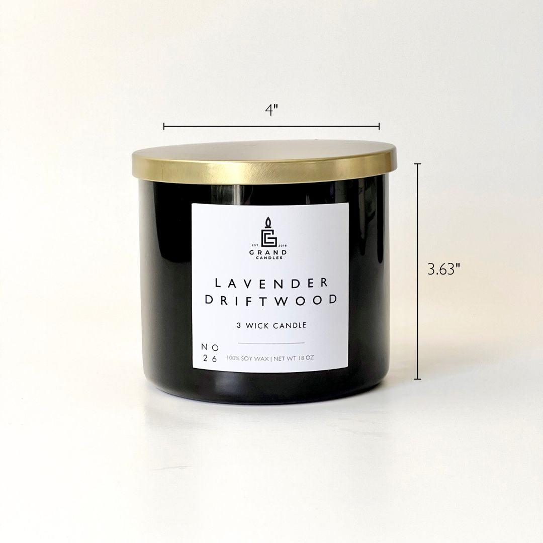 Lavender Driftwood Candle