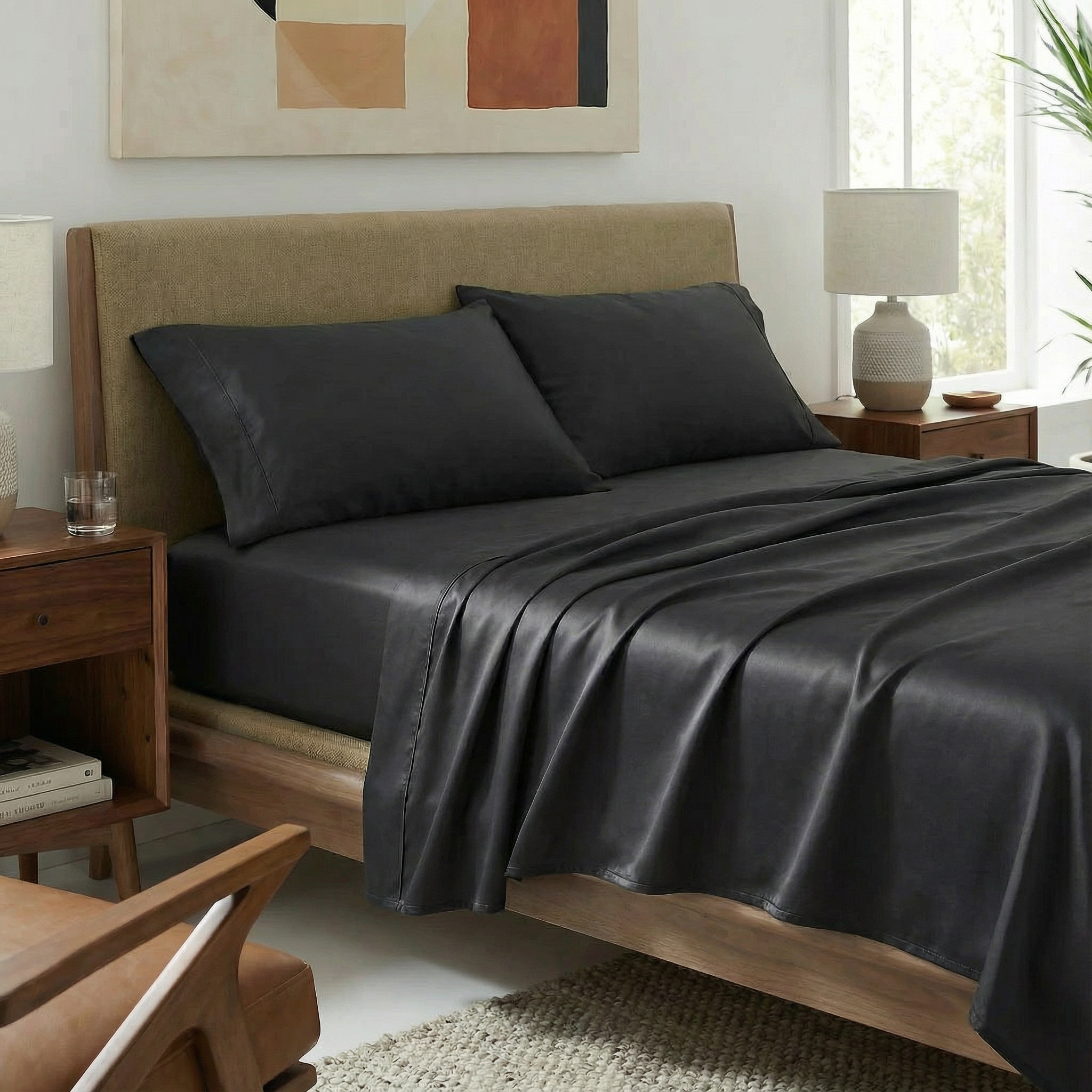 Luxe Bamboo Pillowcase Set by ettitude