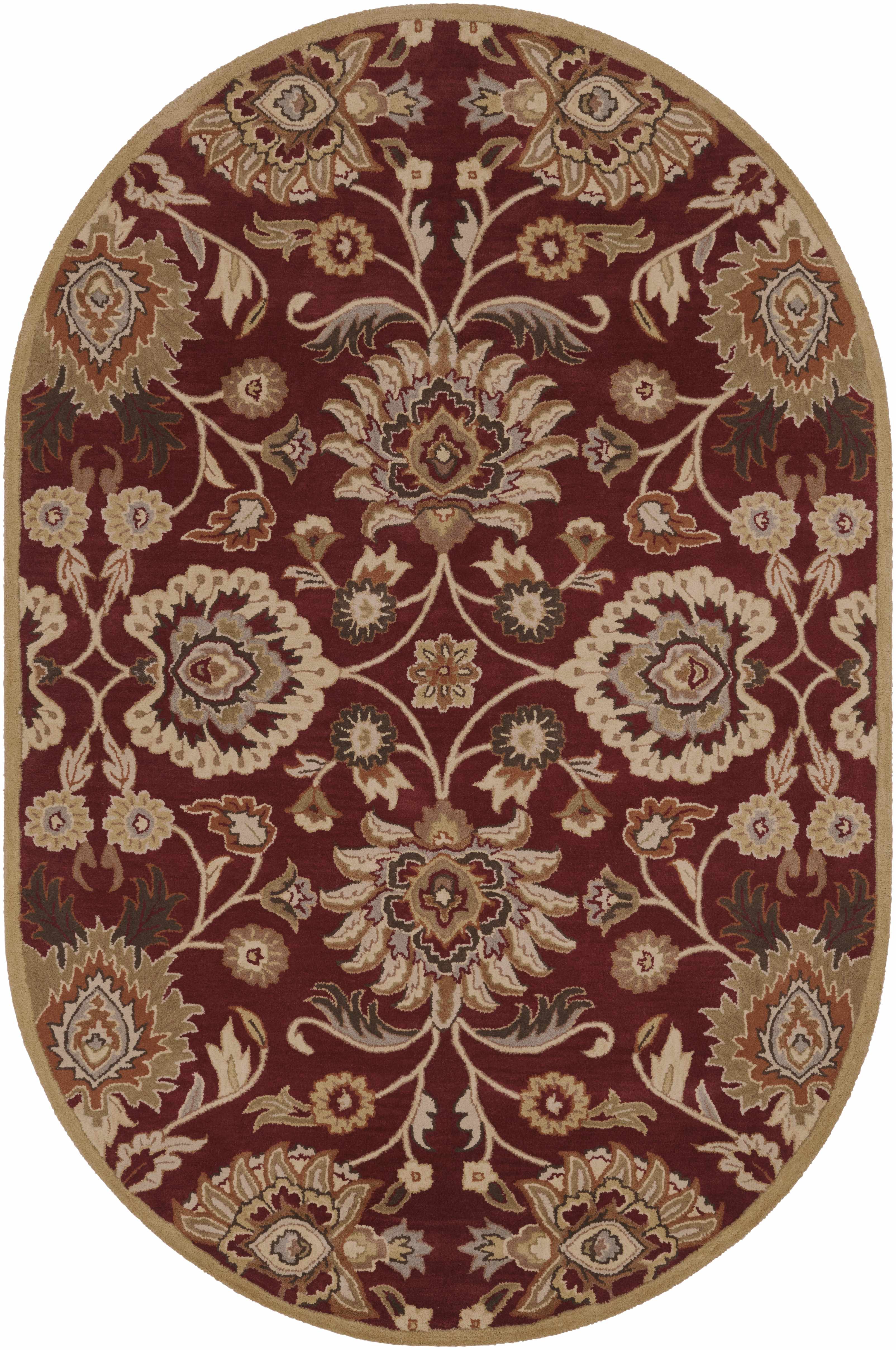 Conesus Red 1061 Hand Tufted Wool Rug