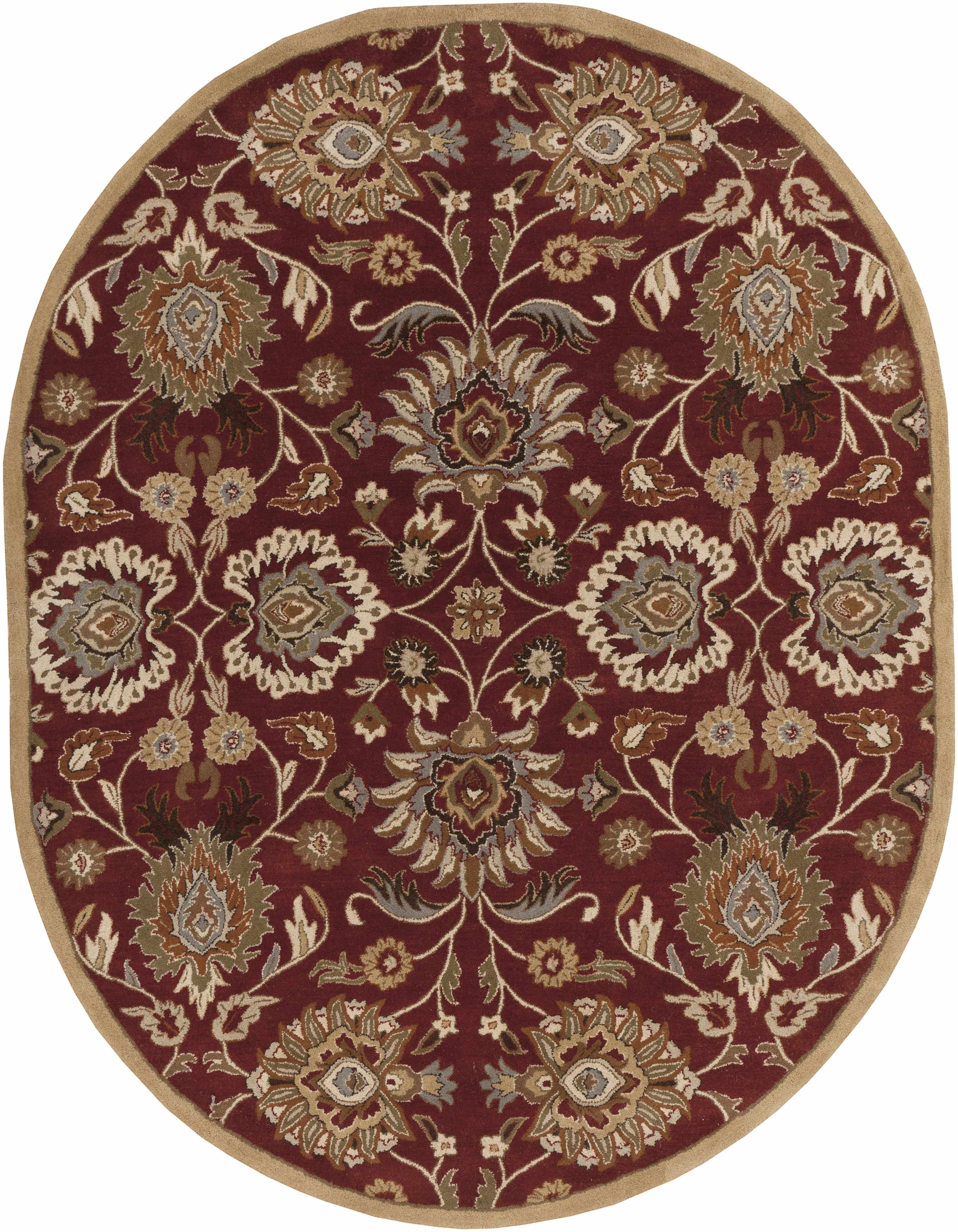 Conesus Red 1061 Hand Tufted Wool Rug