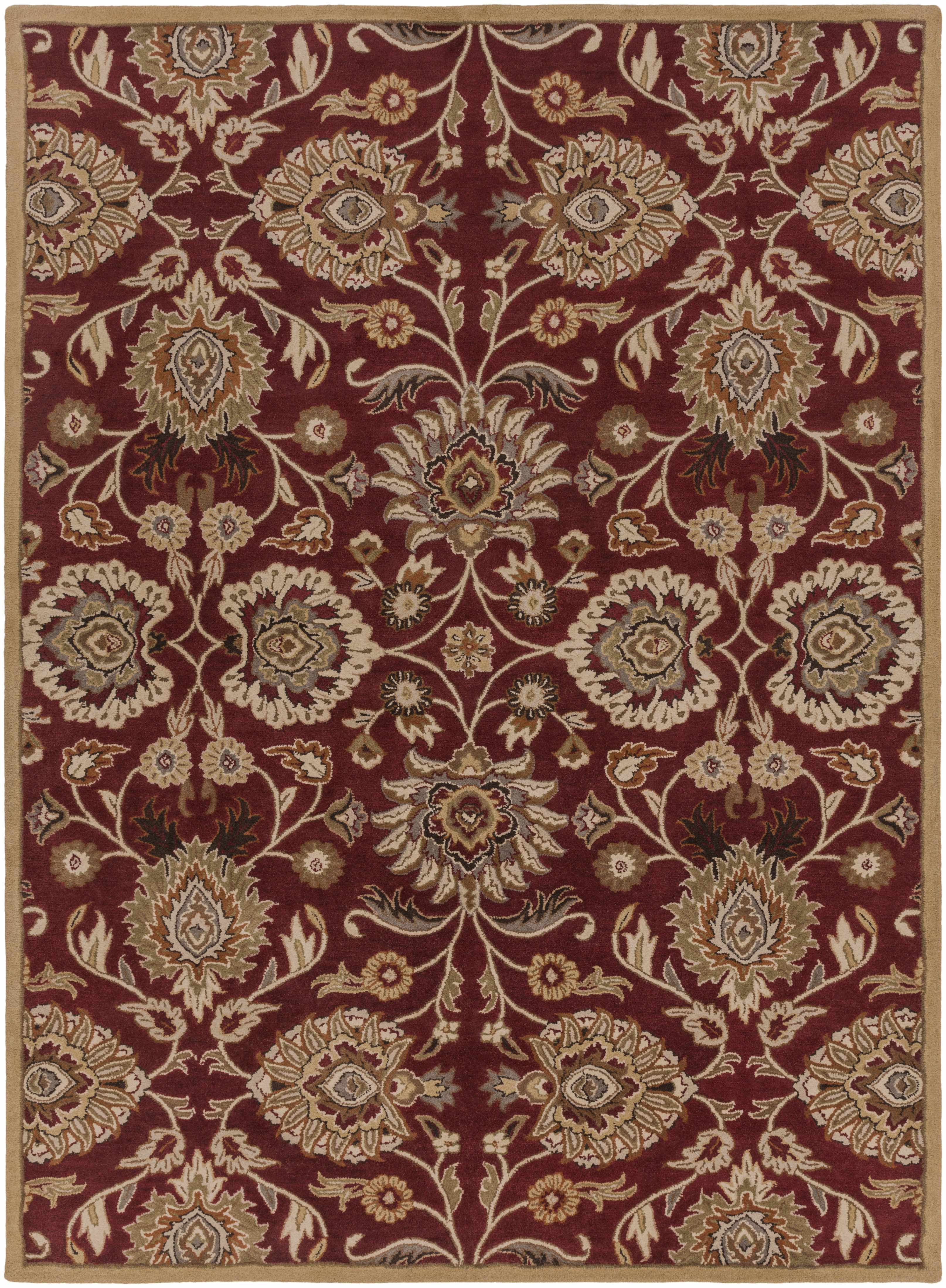 Conesus Red 1061 Hand Tufted Wool Rug