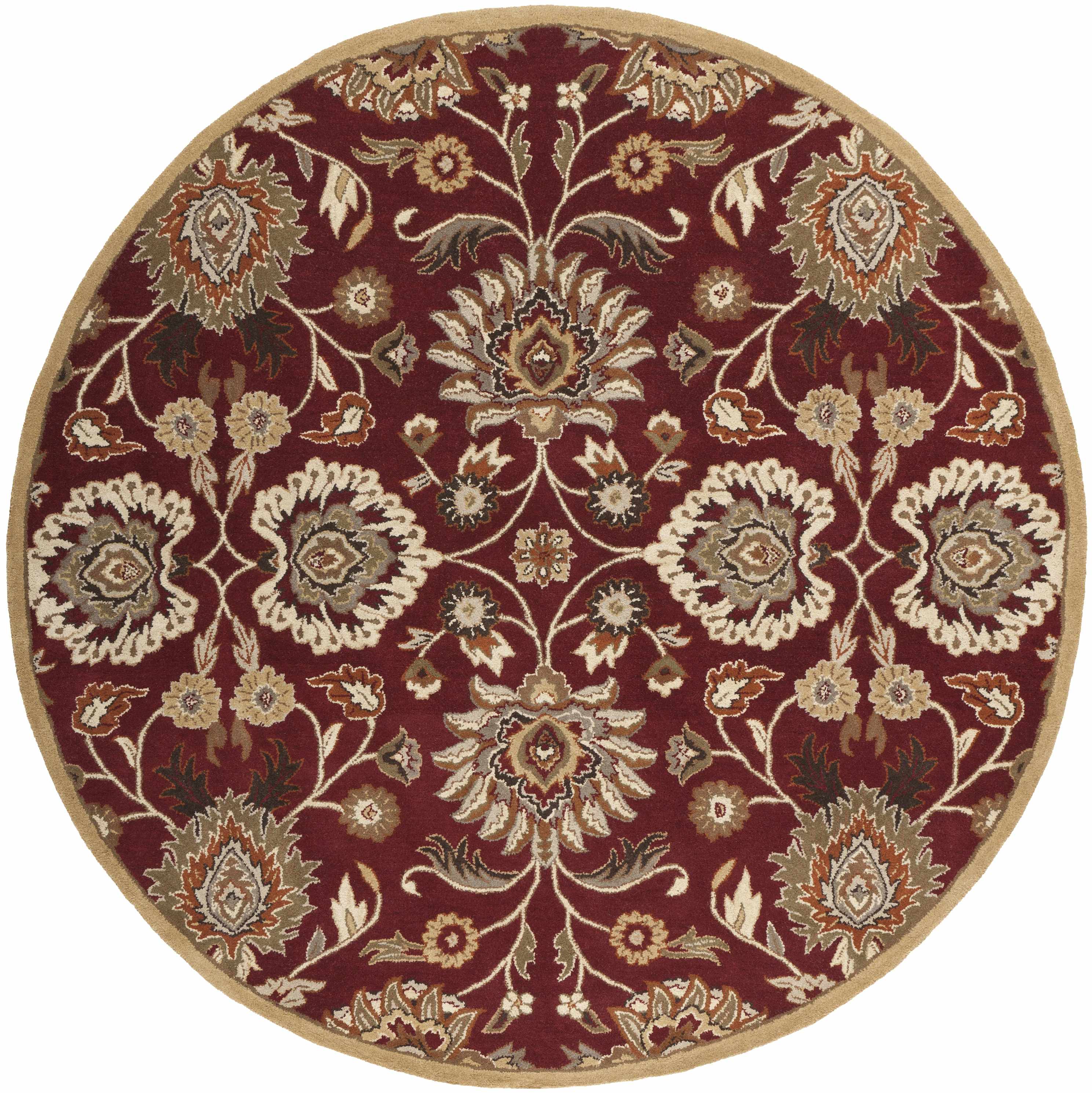 Conesus Red 1061 Hand Tufted Wool Rug