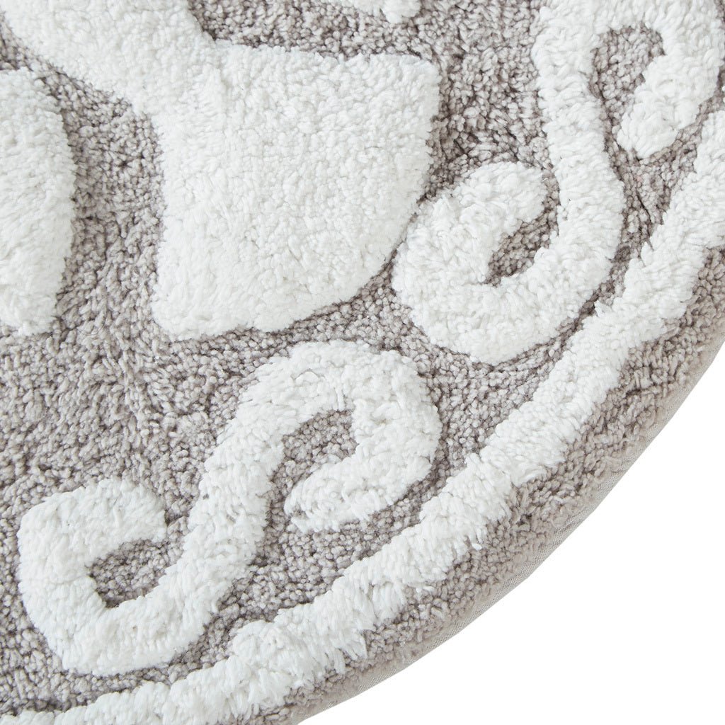 Medallion cotton tufted bath rug - Tuesday Morning - Bathroom Rugs
