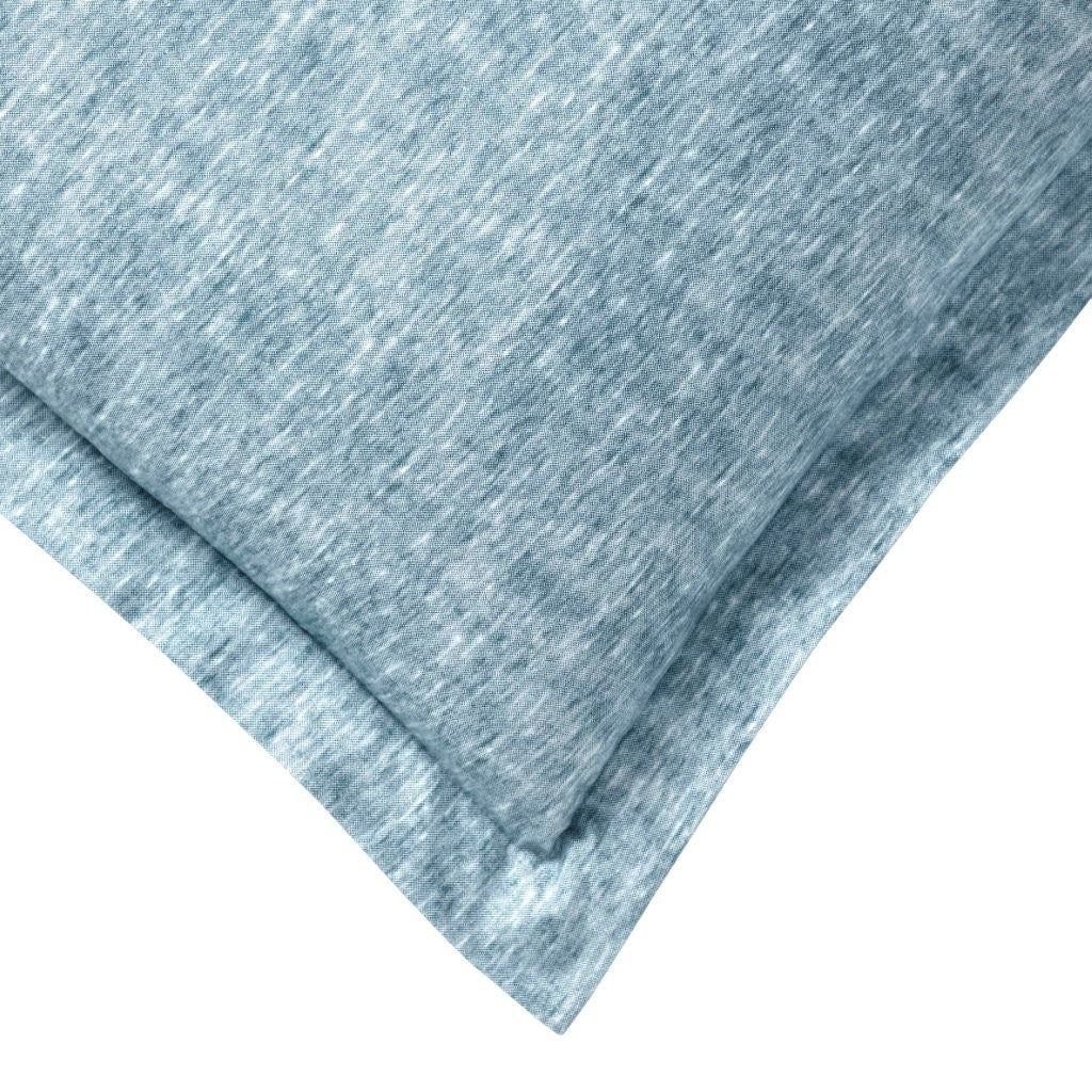Melange Flannel Cotton Fuzzy Warm Two-Toned Duvet Cover Set - Duvet Cover Set by Superior Brand