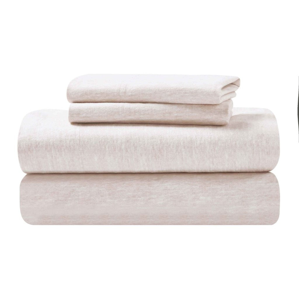 100% Cotton Flannel Sheet Set Warm Two-Toned Melange Deep Pocket - Sheet Set by Superior Brand