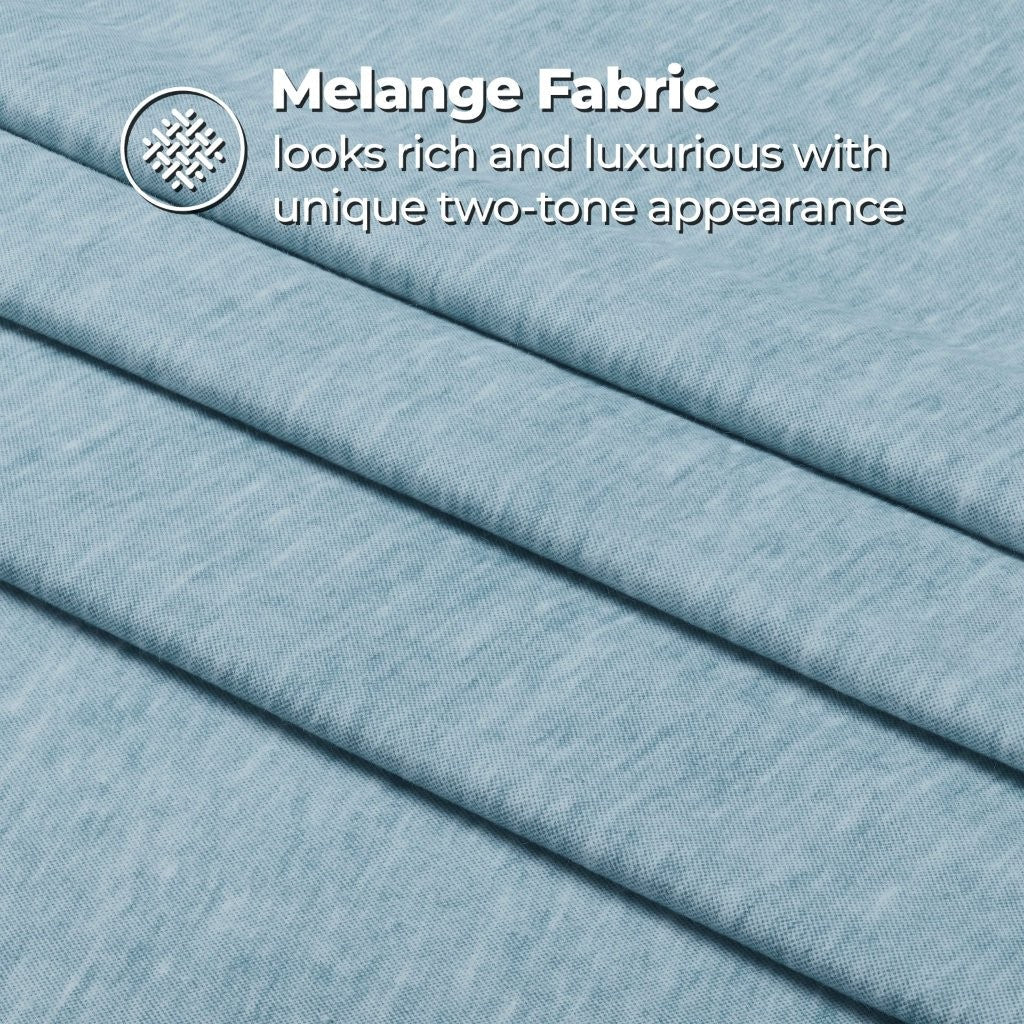 100% Cotton Flannel Sheet Set Warm Two-Toned Melange Deep Pocket - Sheet Set by Superior Brand