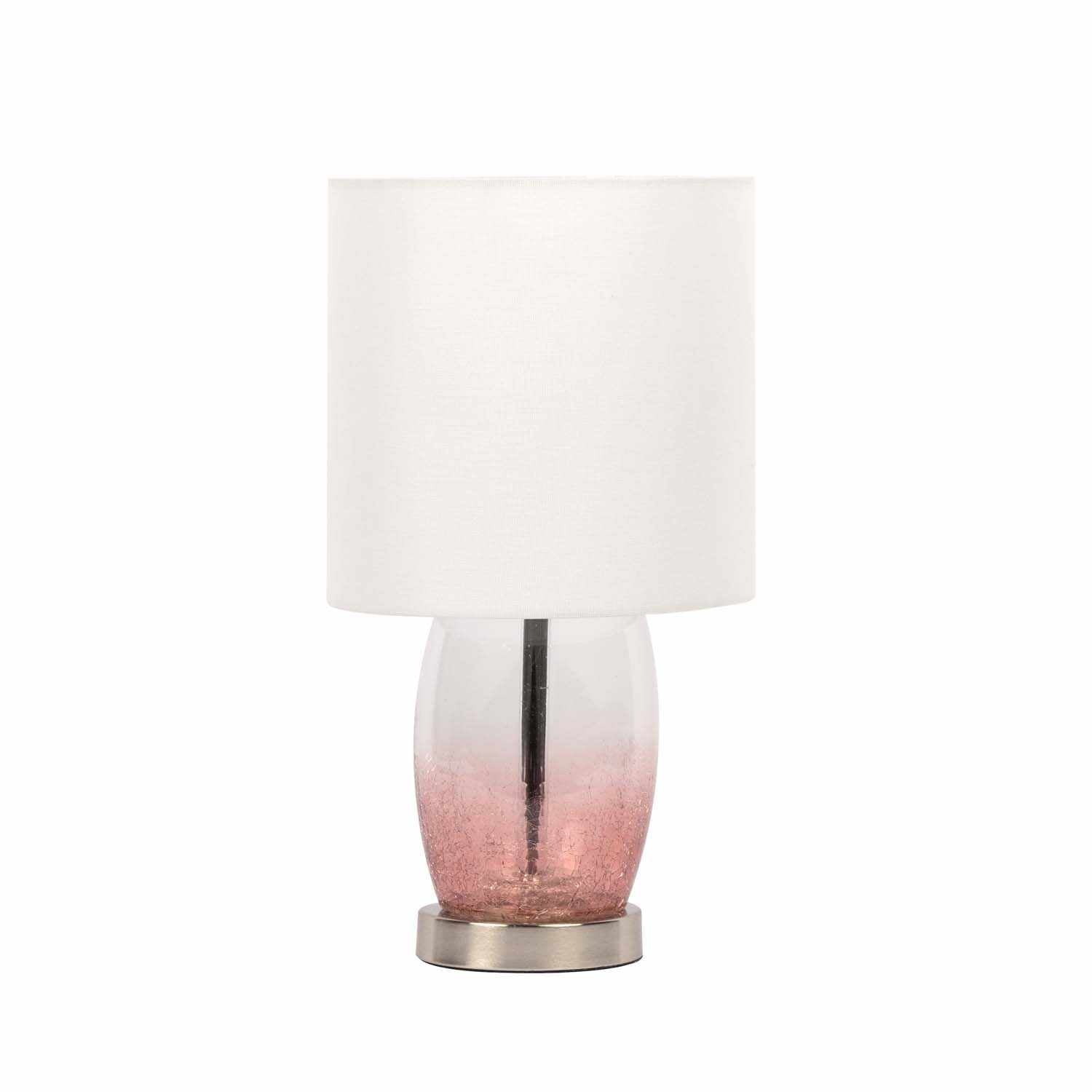 Pertek White Glass Table Lamp