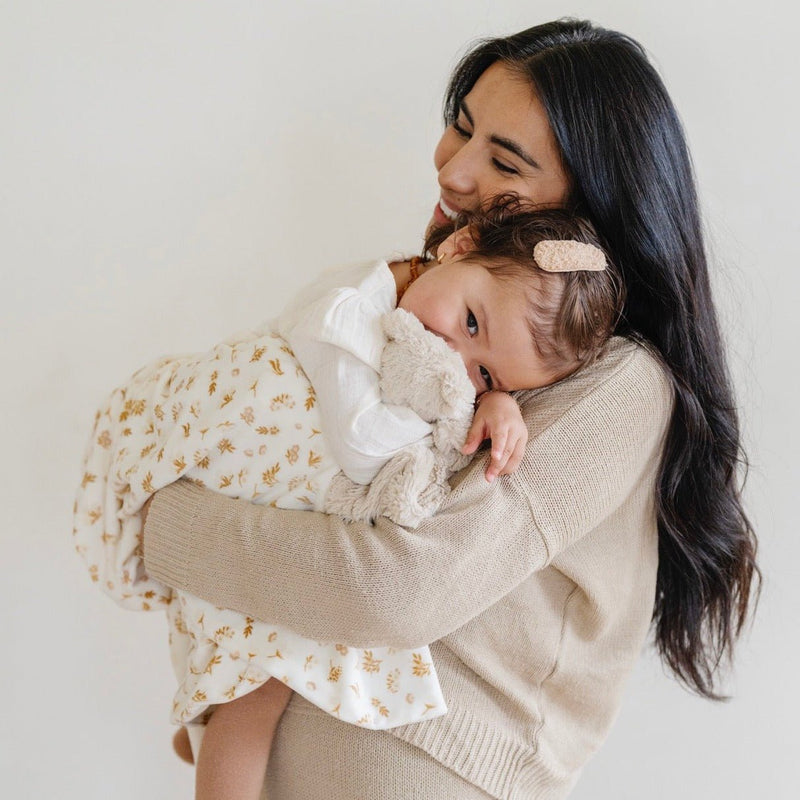 Minky Stretch Receiving Blankets
