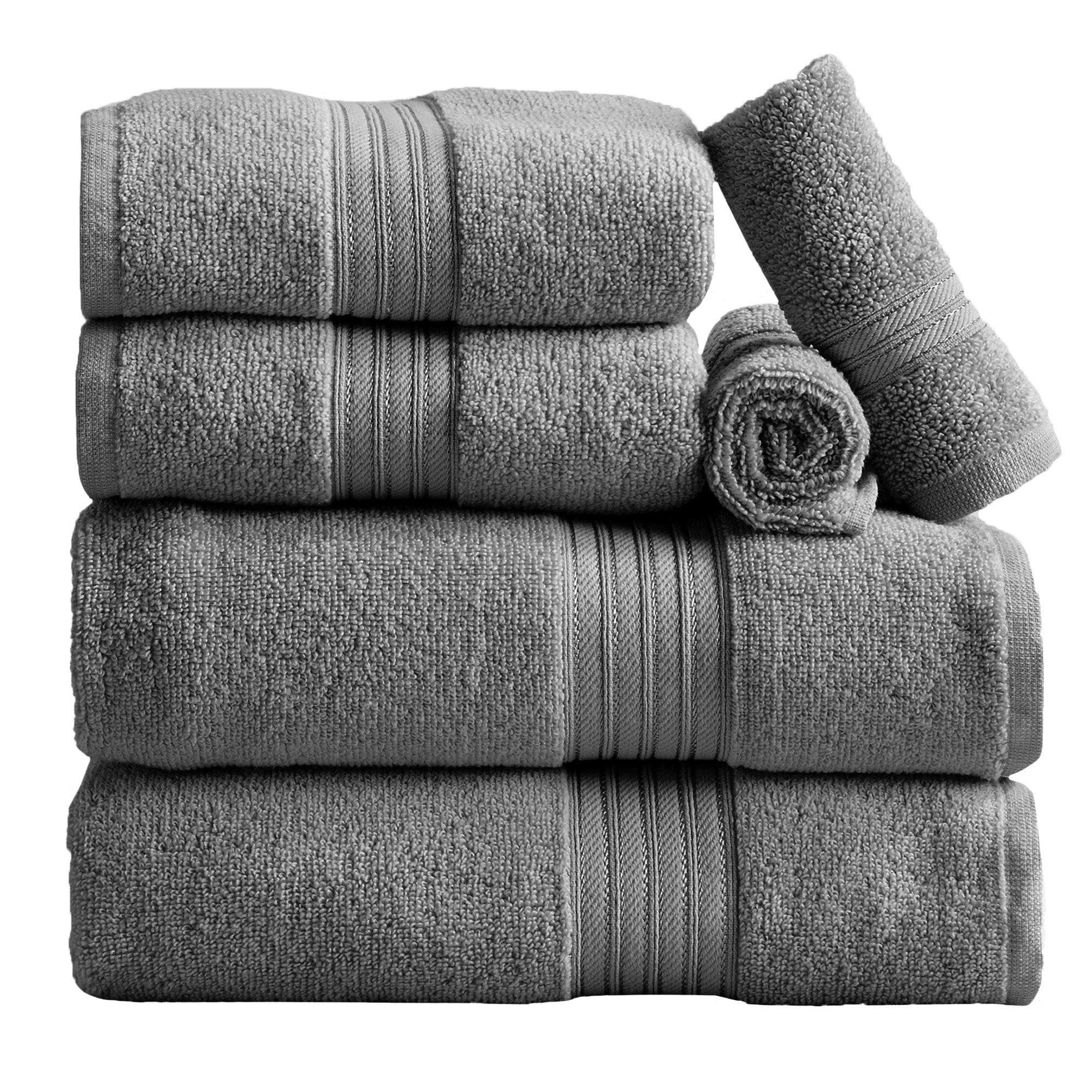 Cotton Terry Bath Towel Set - Cooper Collection - Best Buy Furniture