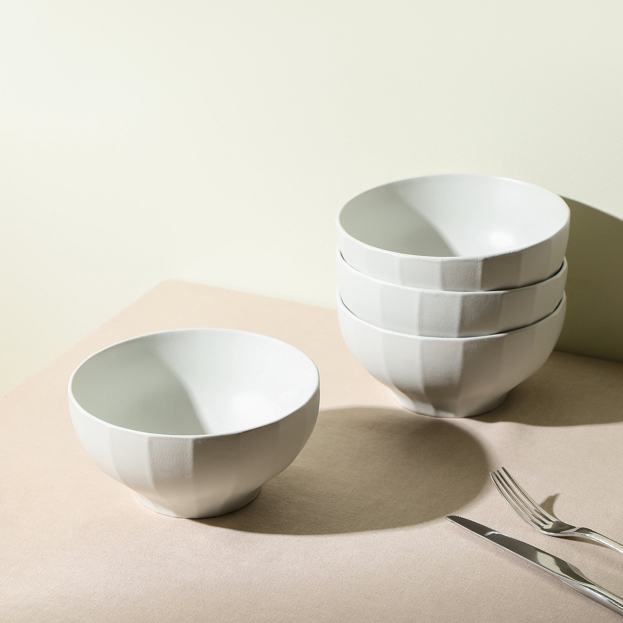 Rio Stoneware Bowl - Beige