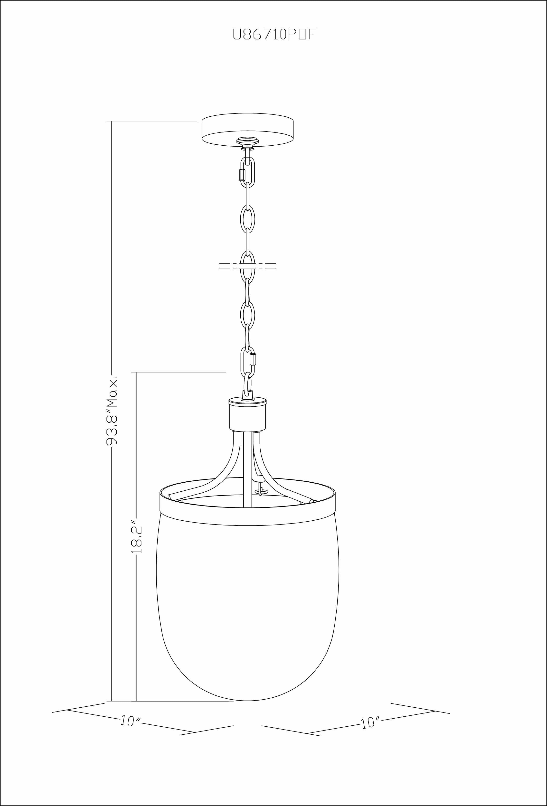 Nagsaing Ceiling Light - Clearance