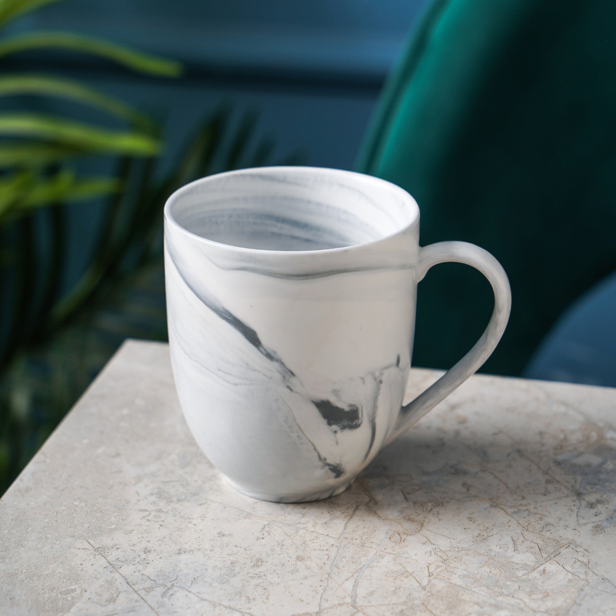 Brighton Porcelain Mug - Gray