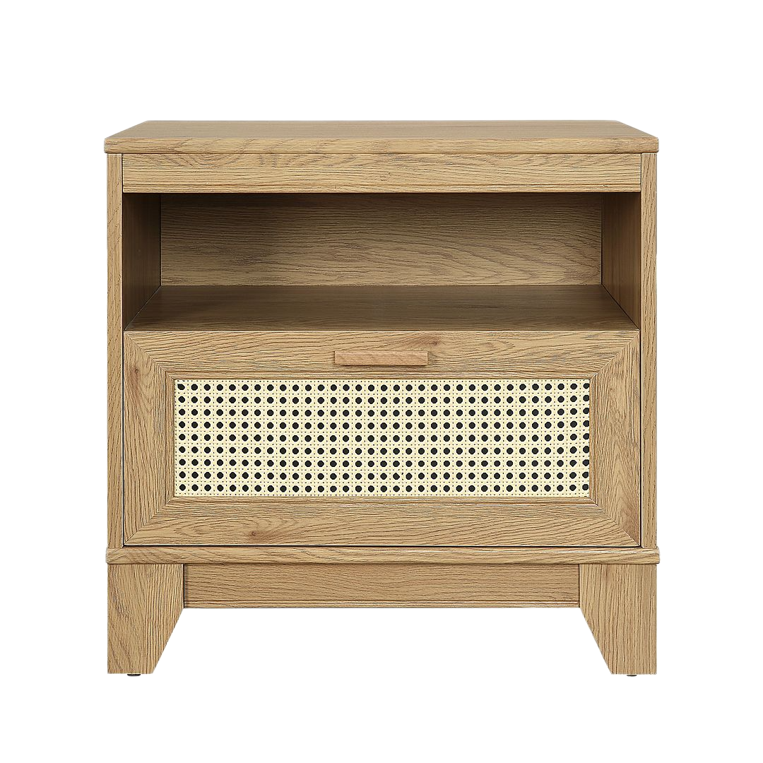 Sheridan Modern Cane Nightstand