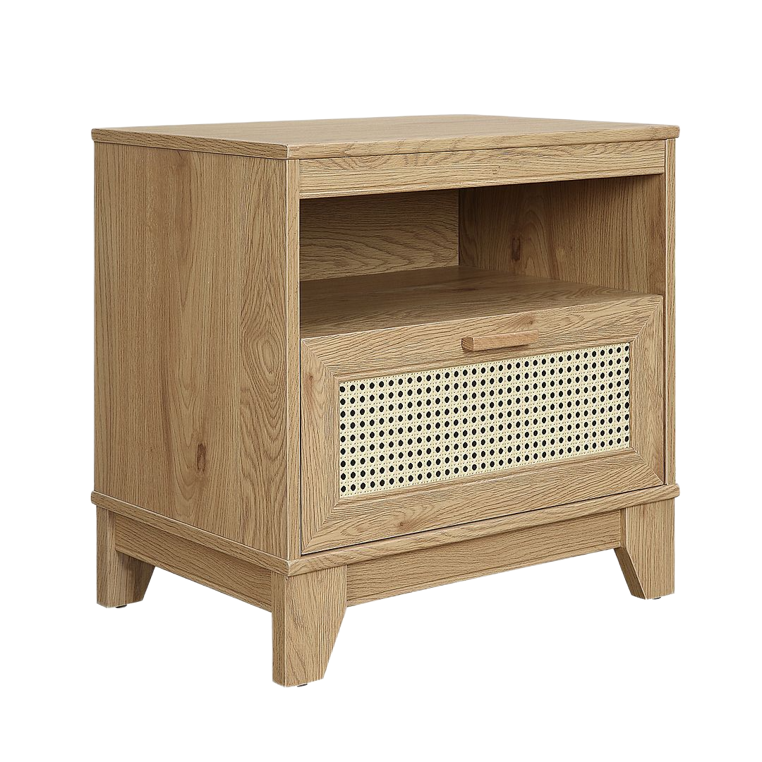 Sheridan Modern Cane Nightstand
