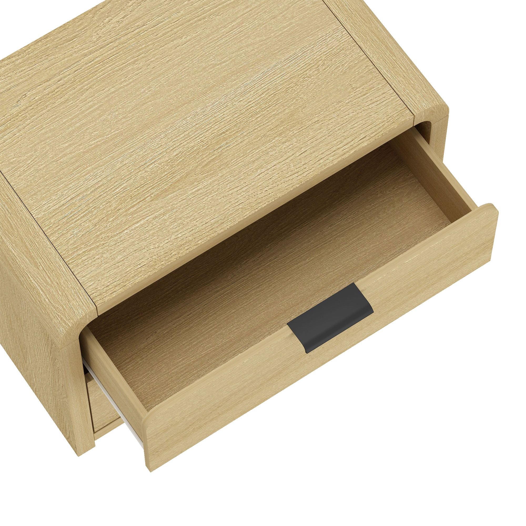 Grace Modern 28" Nightstand (2-Drawer)