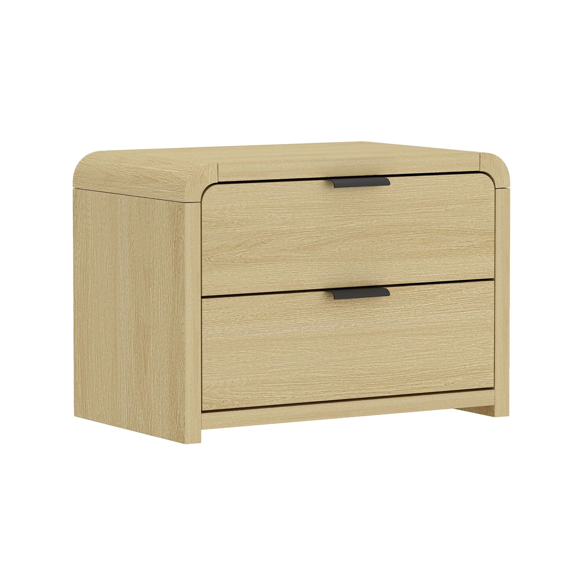 Grace Modern 28" Nightstand (2-Drawer)