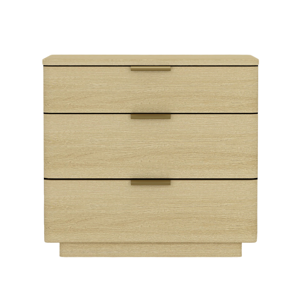 Payton Modern Nightstand with 3 Drawers