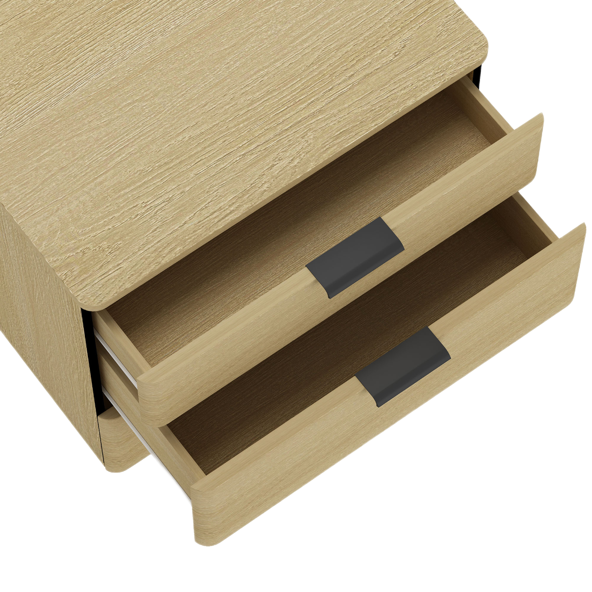 Payton Modern Nightstand with 3 Drawers