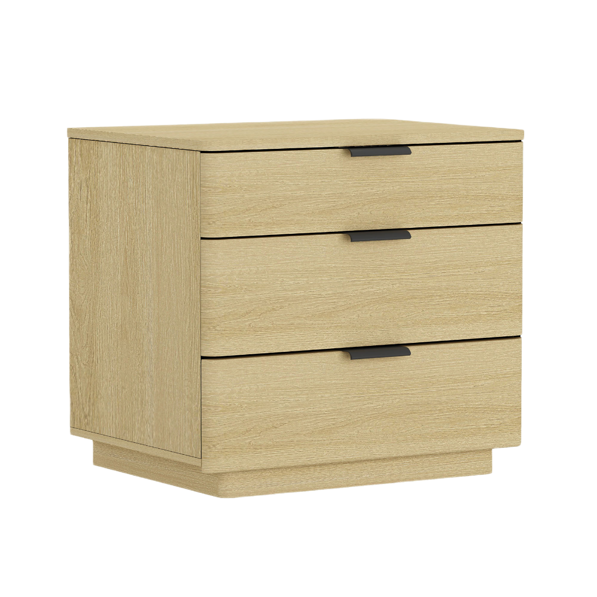 Payton Modern Nightstand with 3 Drawers