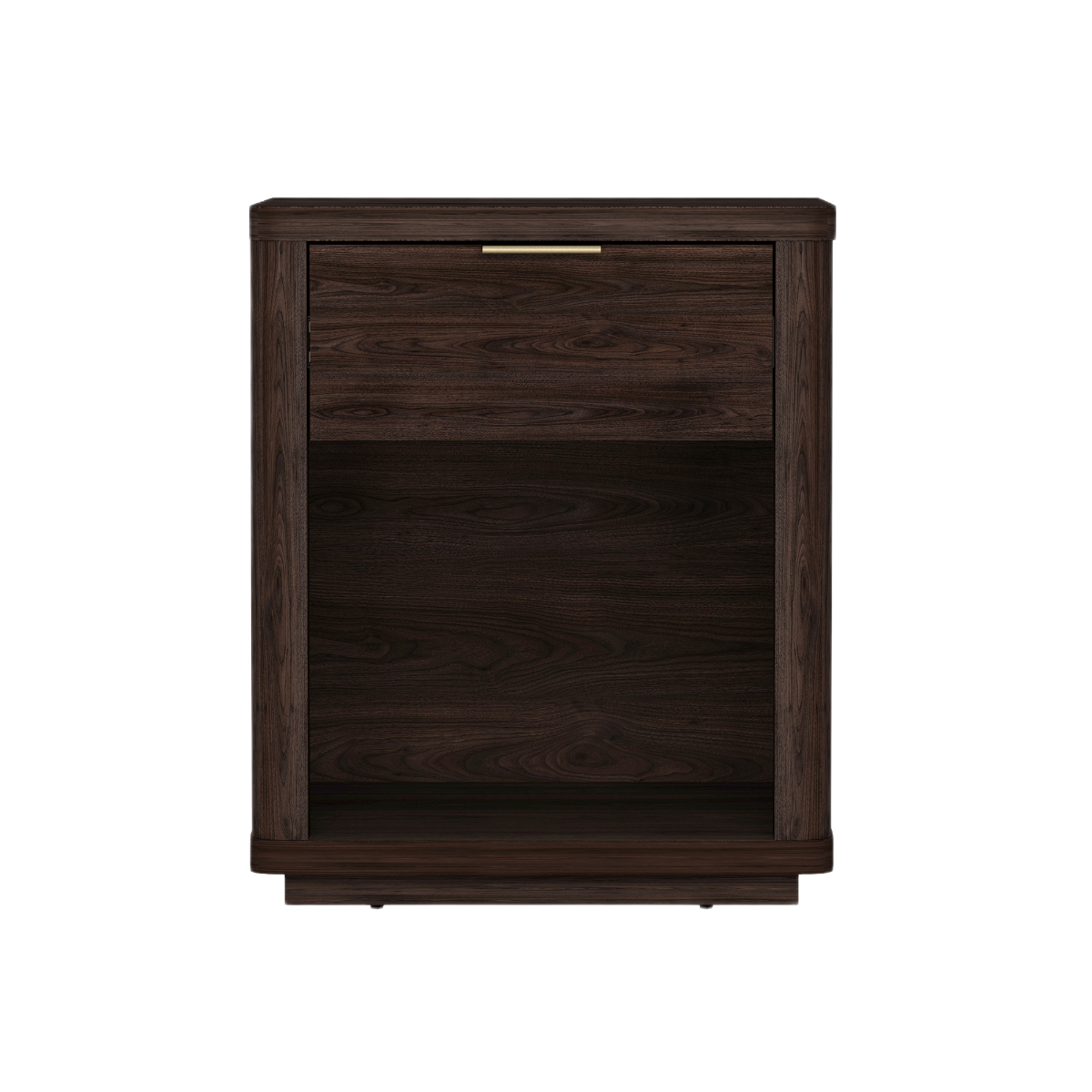 Evelyn Modern Nightstand with 1 Full Extension Drawer