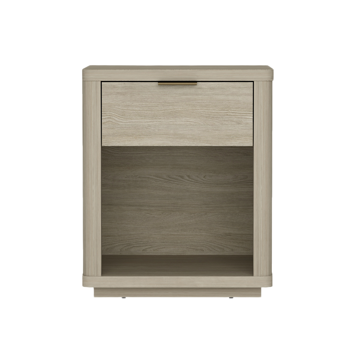 Evelyn Modern Nightstand with 1 Full Extension Drawer