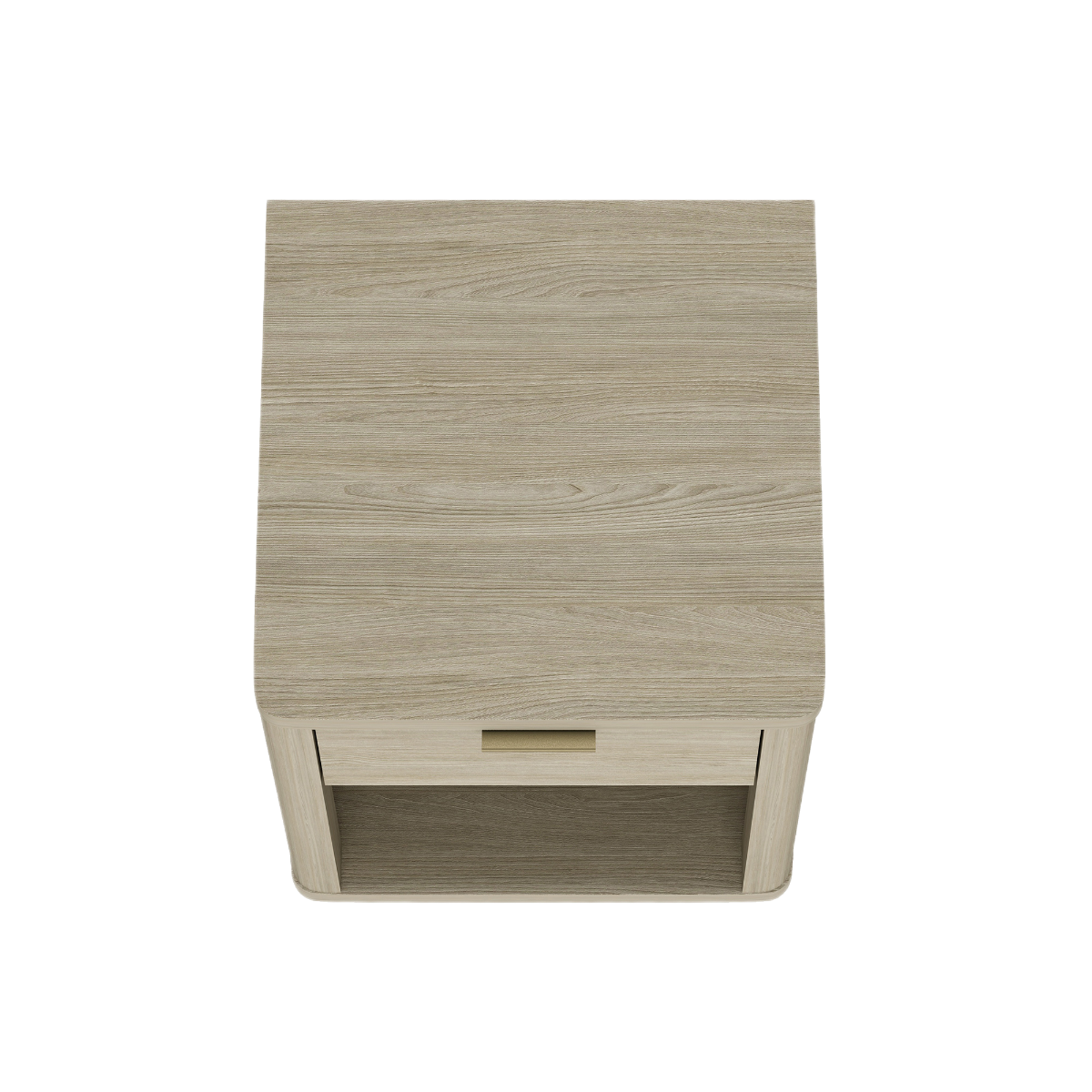 Evelyn Modern Nightstand with 1 Full Extension Drawer