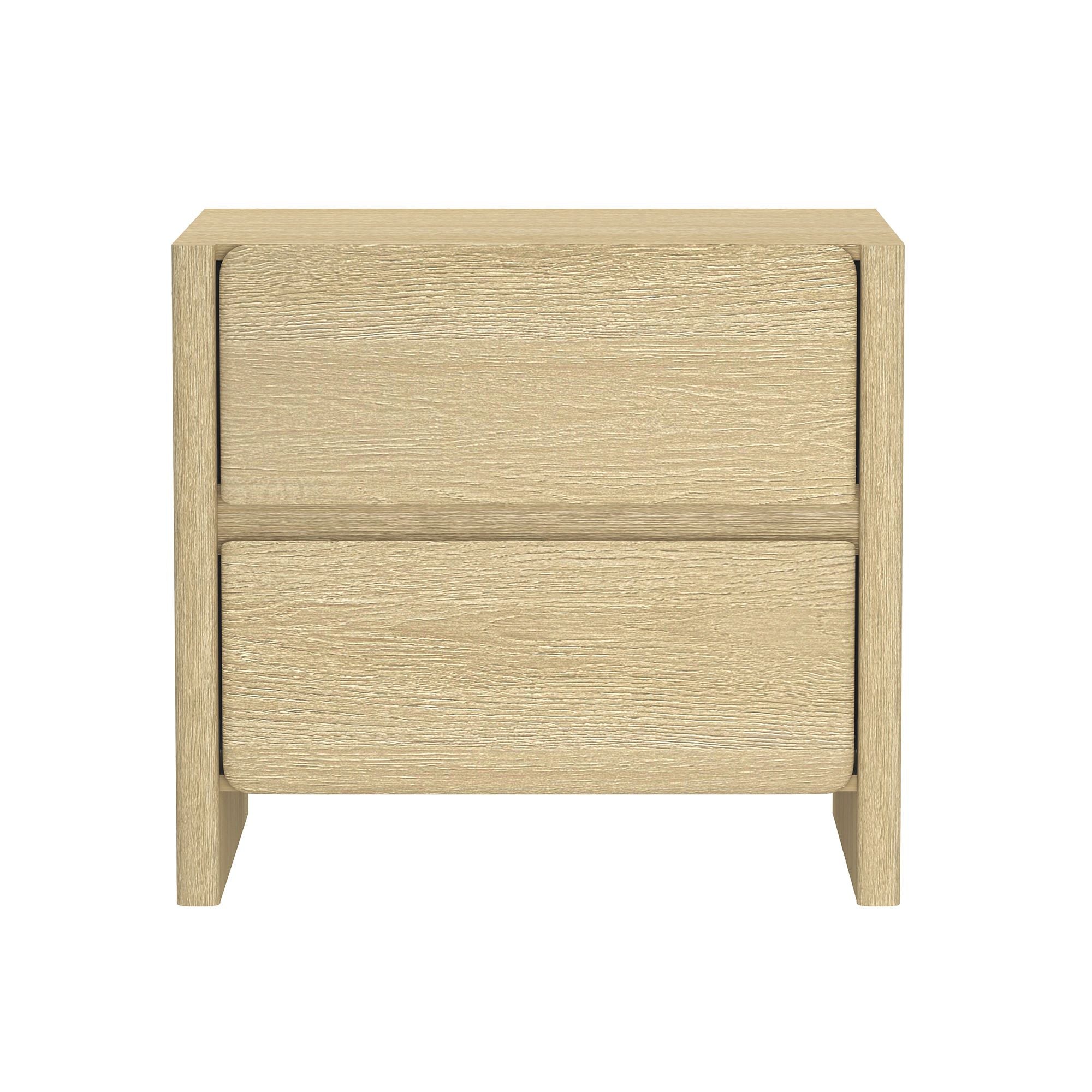 Linda Modern 24" Nightstand (2-Drawer)