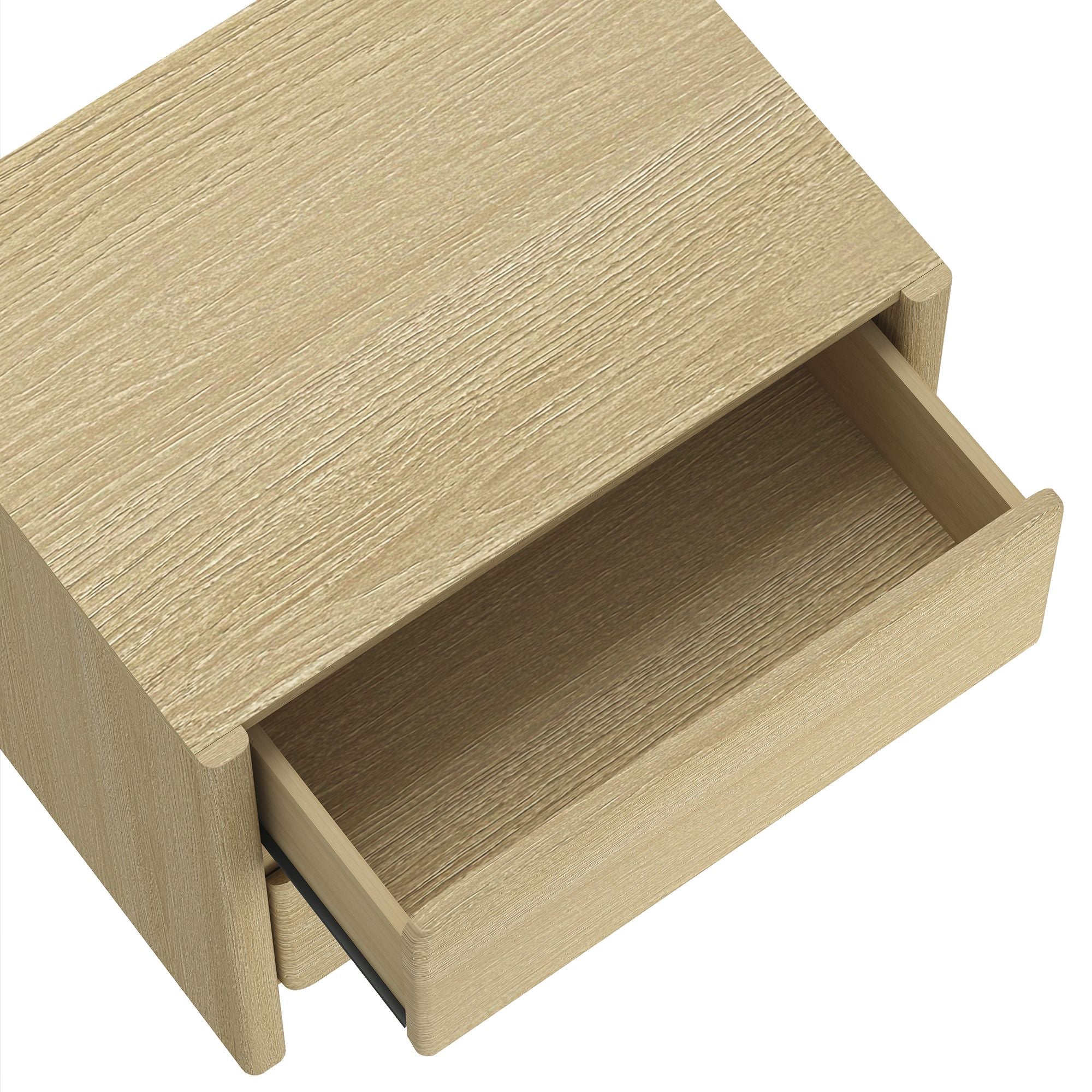 Linda Modern 24" Nightstand (2-Drawer)