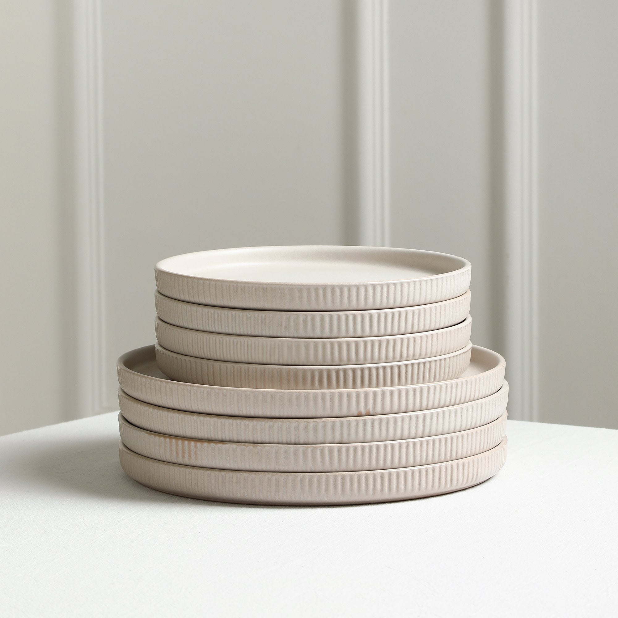 Haven Stoneware Dinnerware Set - Beige