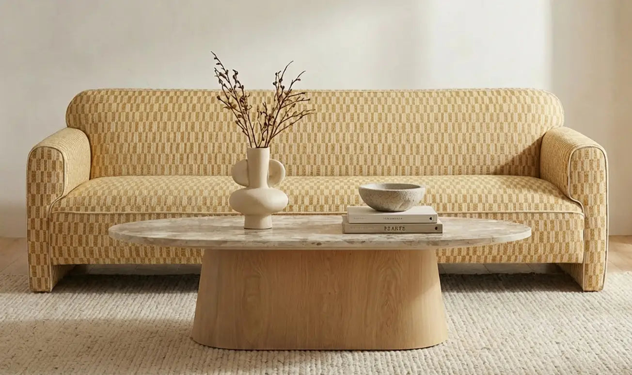 Leo Sofa Taupe - Moes Home