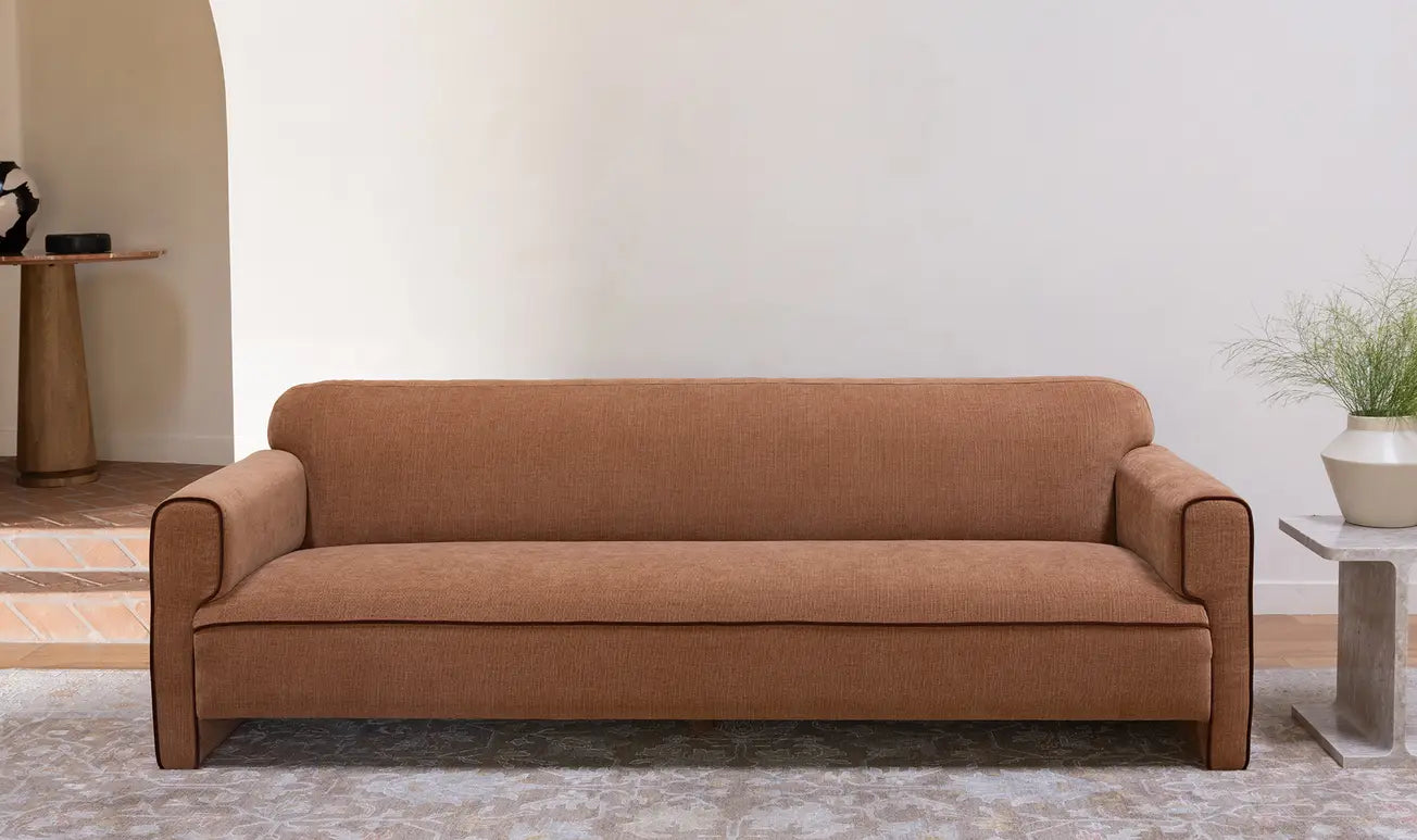Leo Sofa Taupe - Moes Home