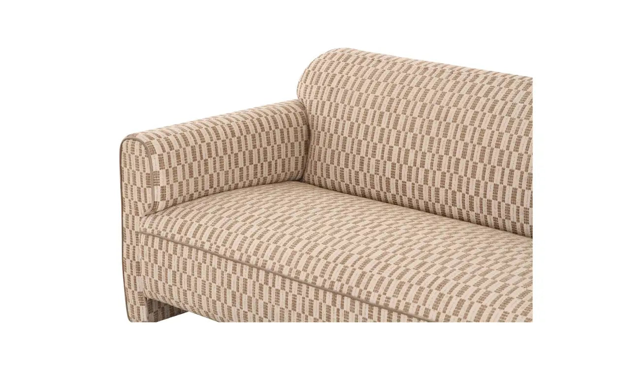 Leo Sofa Taupe - Moes Home