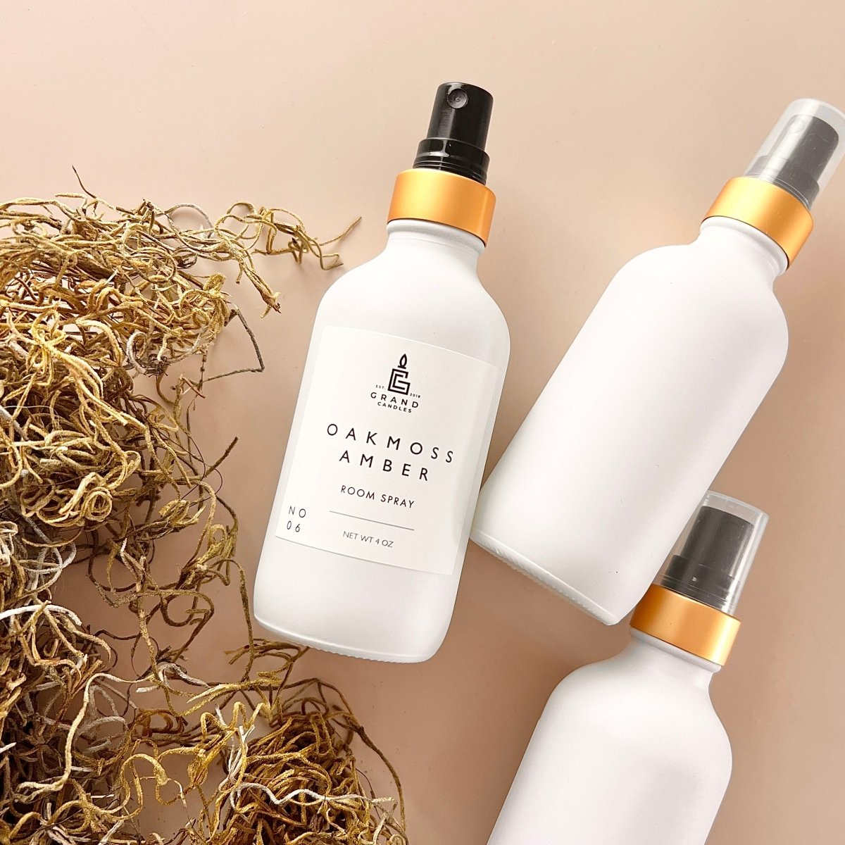 Oakmoss Amber Room & Linen Spray