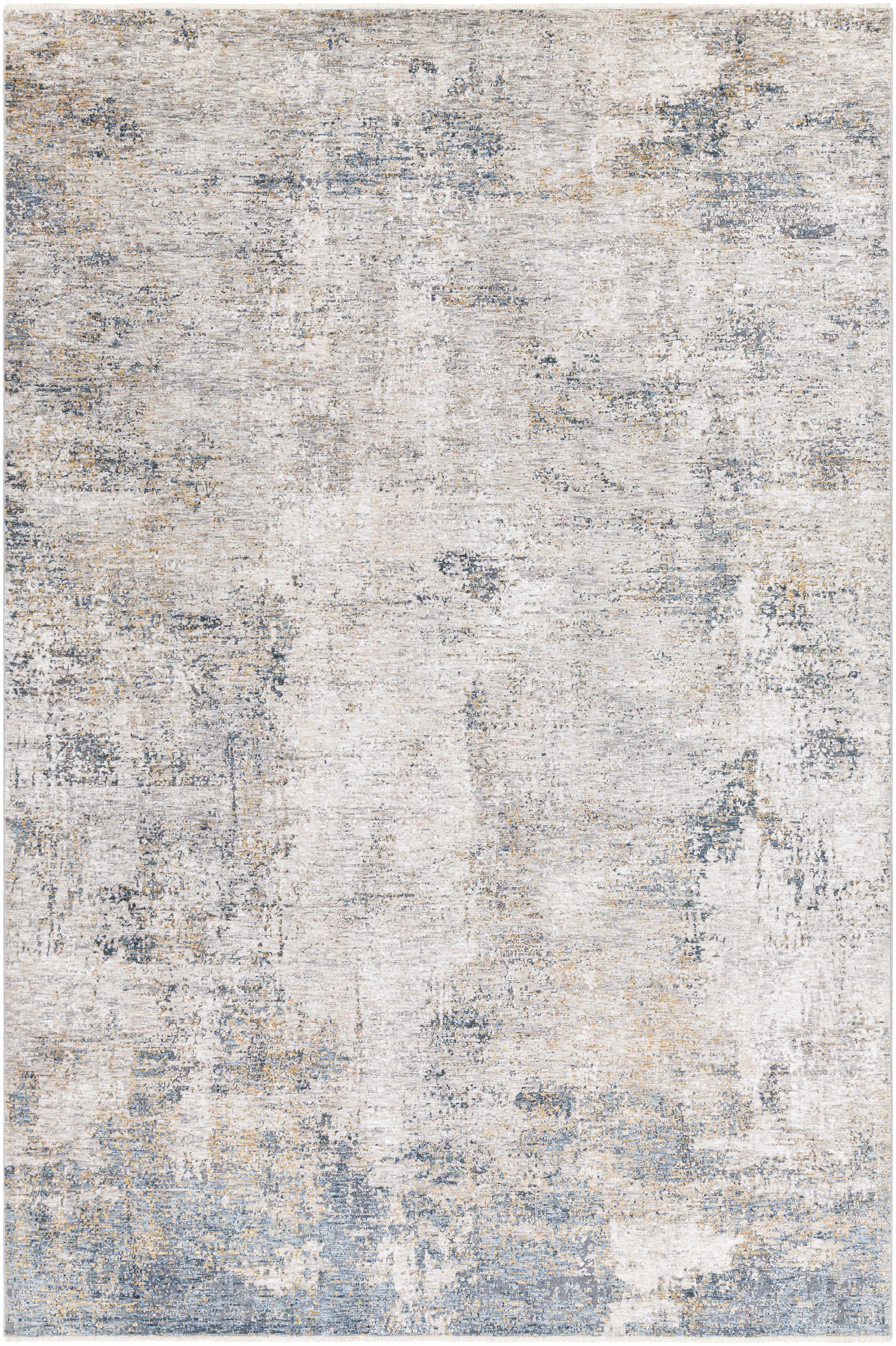 Odell Abstract Luxe Fringe Rug