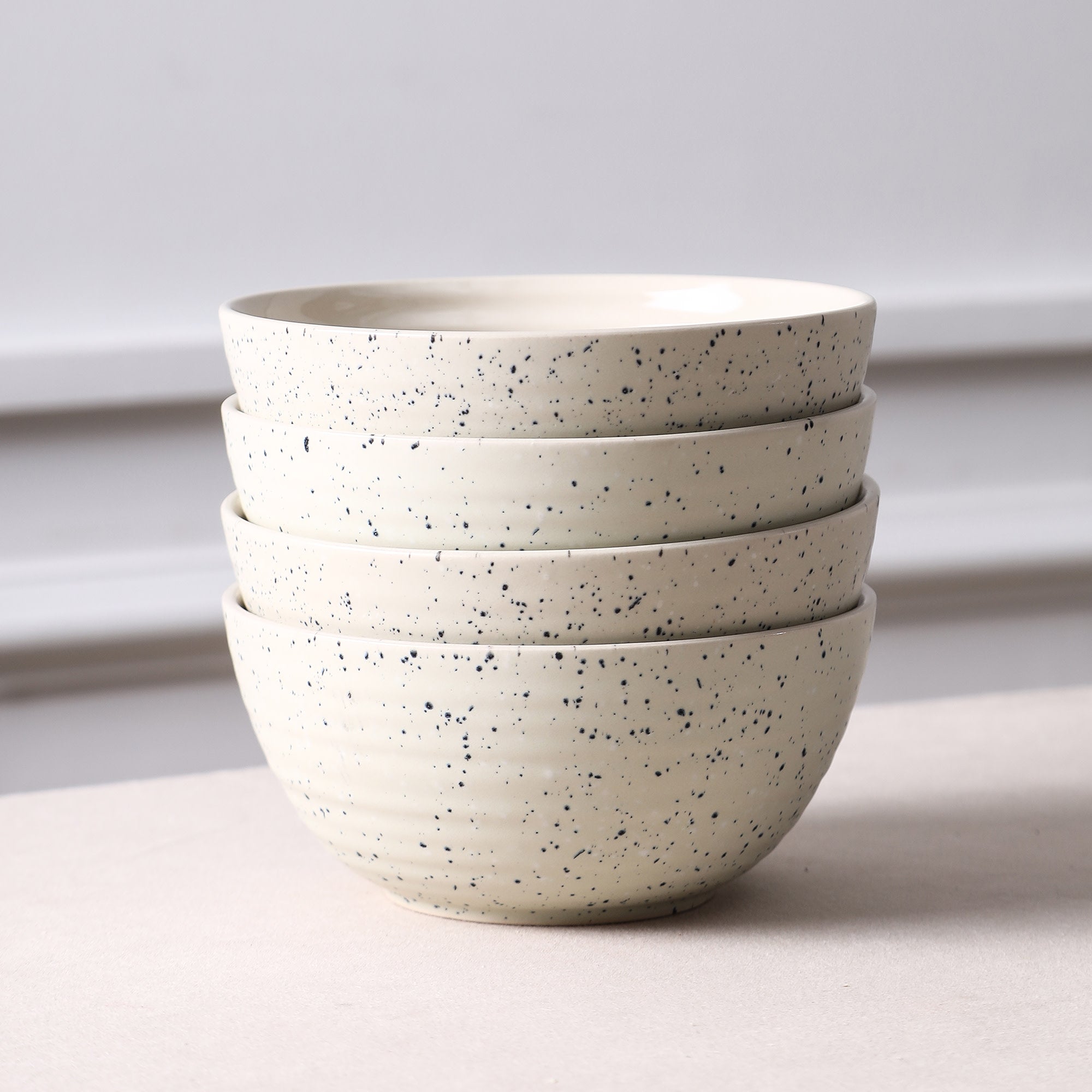 Dua Stoneware Bowl - White