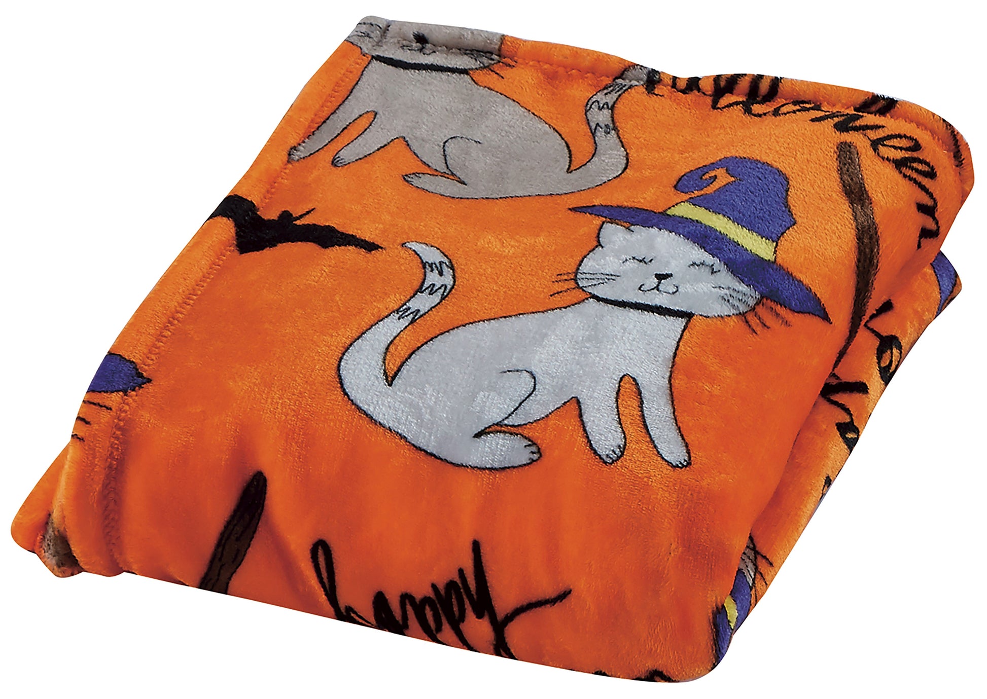Happy Halloween Microplush Throw Blanket (50 X 60 Inch) - Pumpkins - Best Buy Furniture