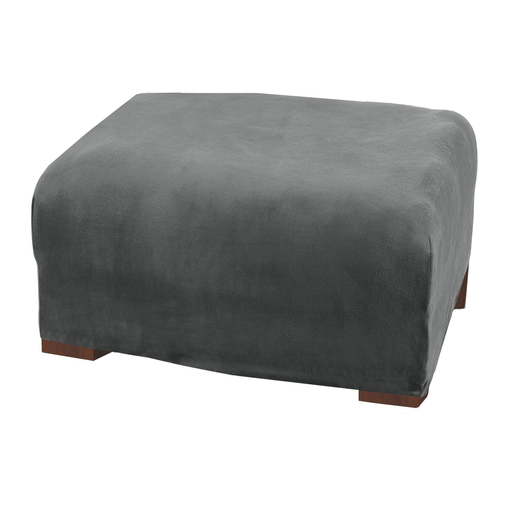 Velvet Stretch Slipcover - Gale Collection - Best Buy Furniture